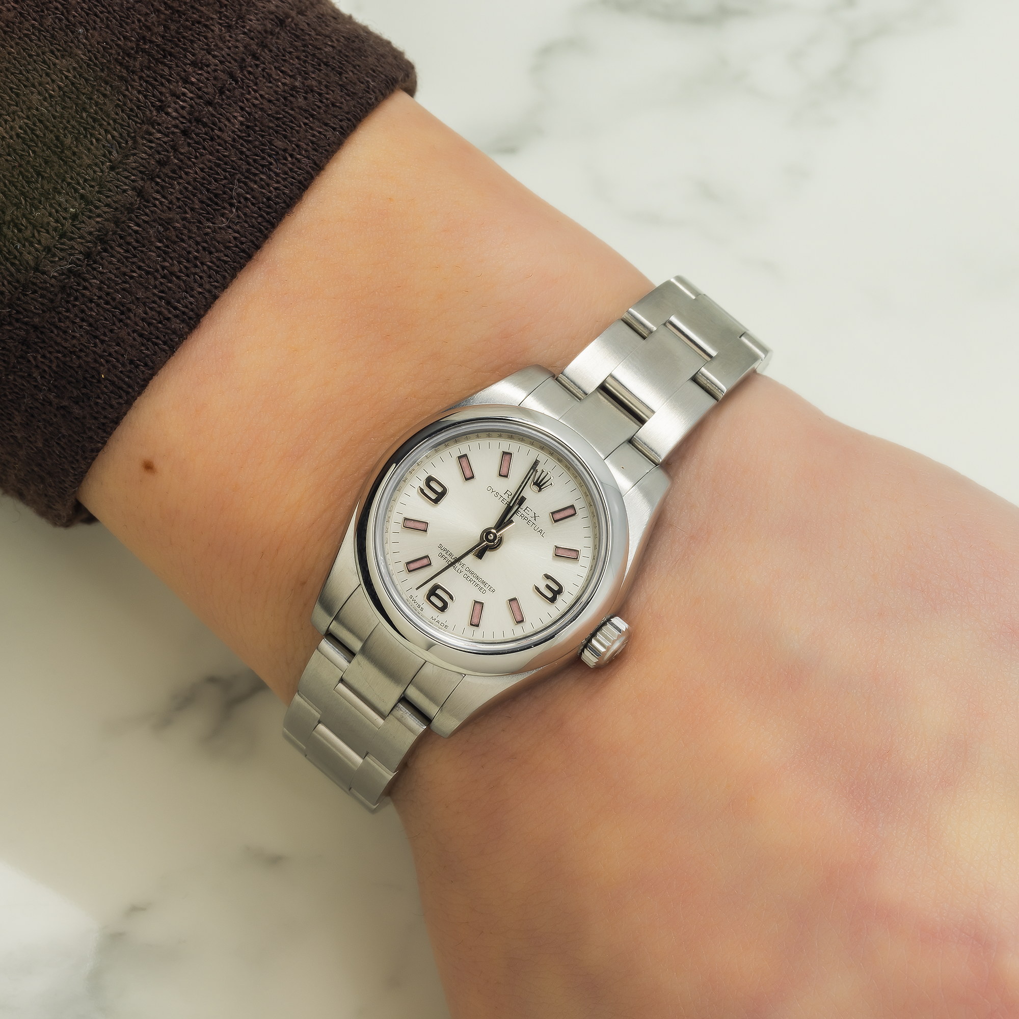 Pre-Owned Rolex Ladies Oyster Perpetual 26mm – JD Watches NY