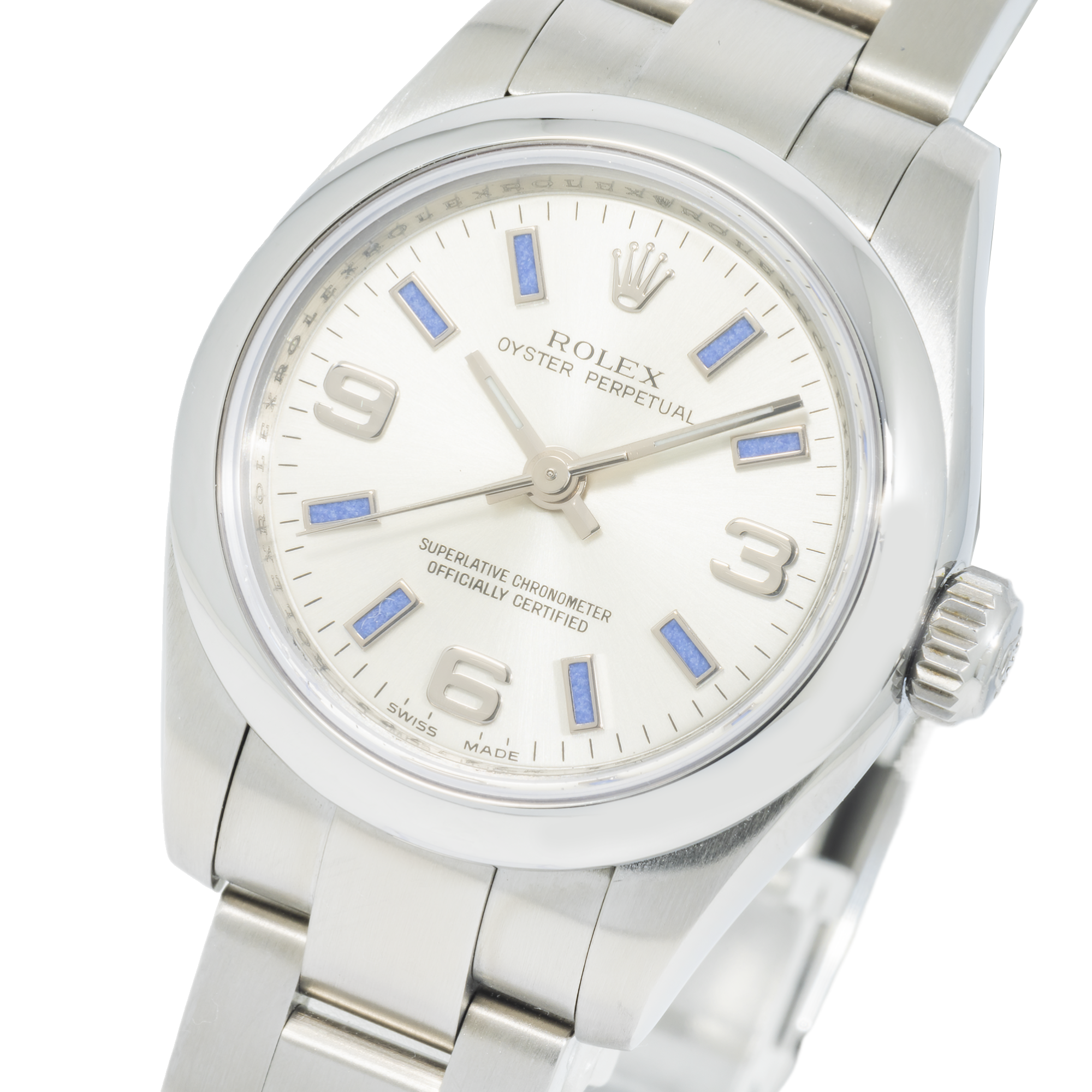 Rolex Ladies Stainless Steel 176200 Oyster Perpetual with Oyster Bracelet-Rolex-JD Watches NY