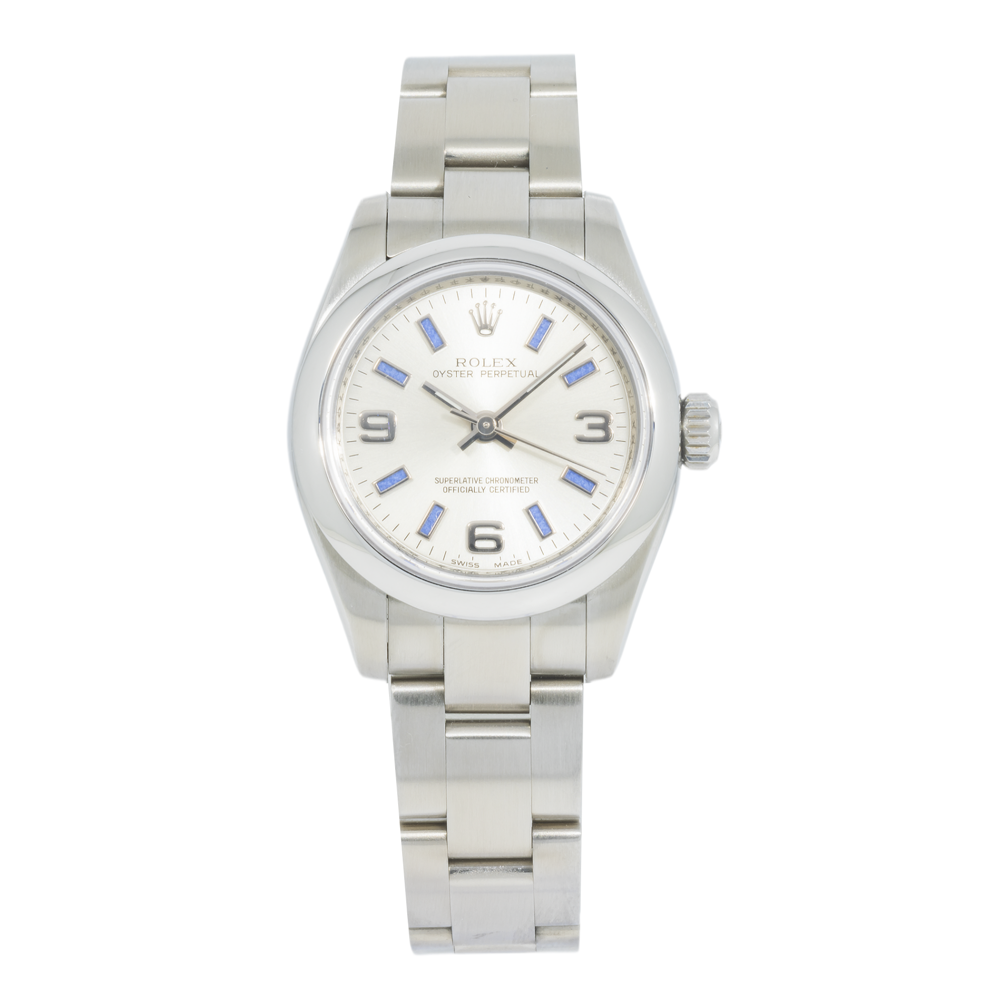 Rolex Ladies Stainless Steel 176200 Oyster Perpetual with Oyster Bracelet-Rolex-JD Watches NY