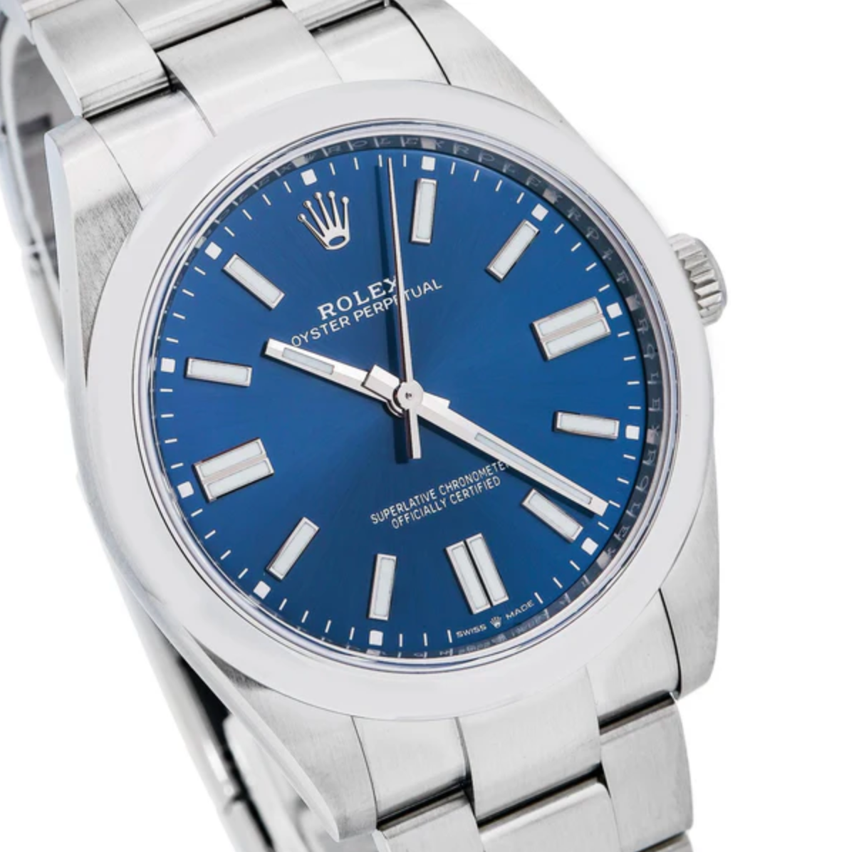 Rolex Oyster Perpetual 124300 41MM Blue Dial With Stainless Steel Oyster Bracelet-Rolex-JD Watches NY