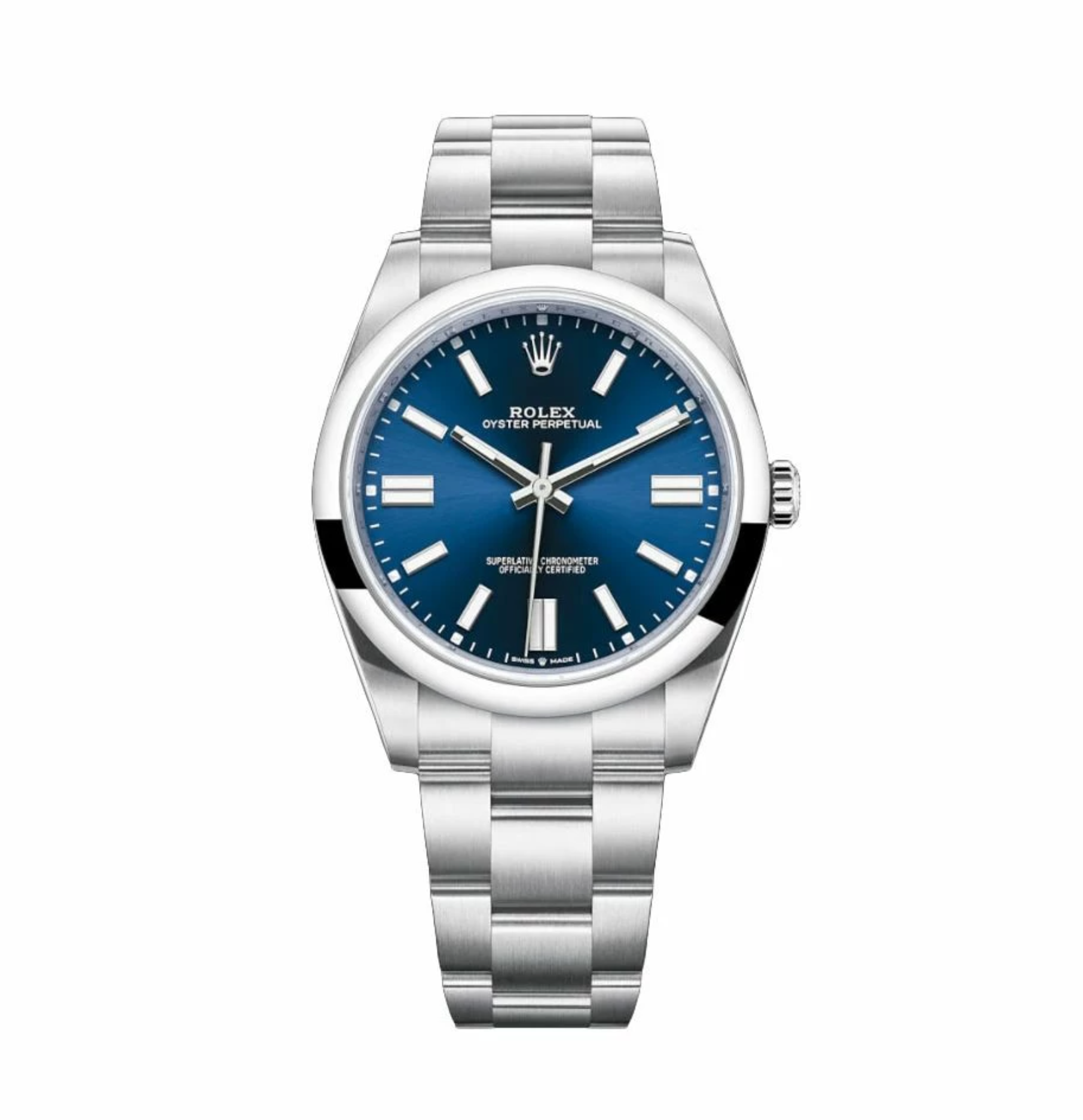 Rolex Oyster Perpetual 124300 41MM Blue Dial With Stainless Steel Oyster Bracelet-Rolex-JD Watches NY
