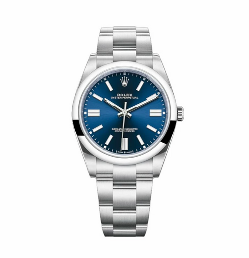 Rolex Oyster Perpetual 124300 41MM Blue Dial With Stainless Steel Oyster Bracelet