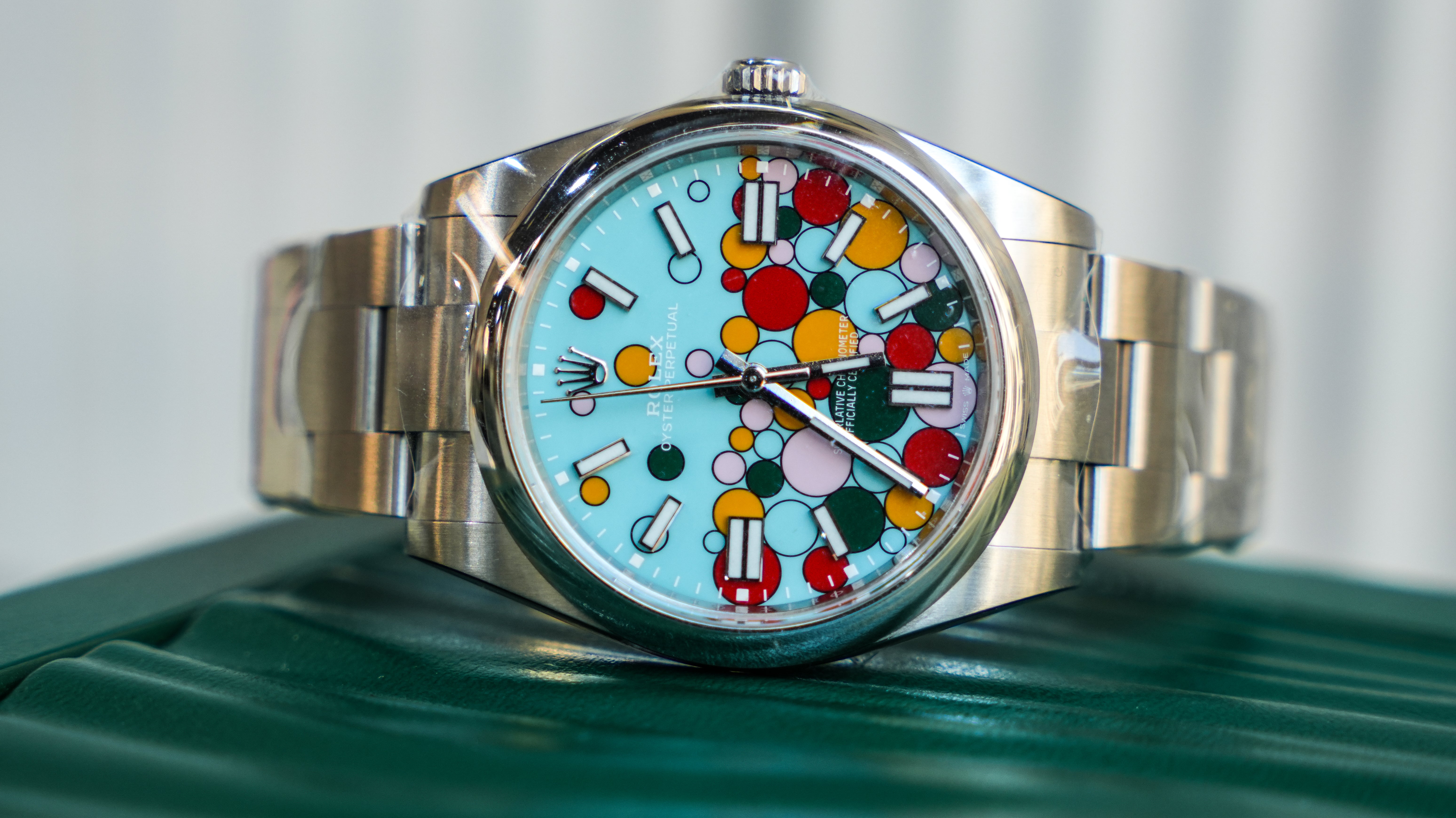 Rolex Oyster Perpetual 124300 Stainless Steel Celebration Dial-Rolex-JD Watches NY