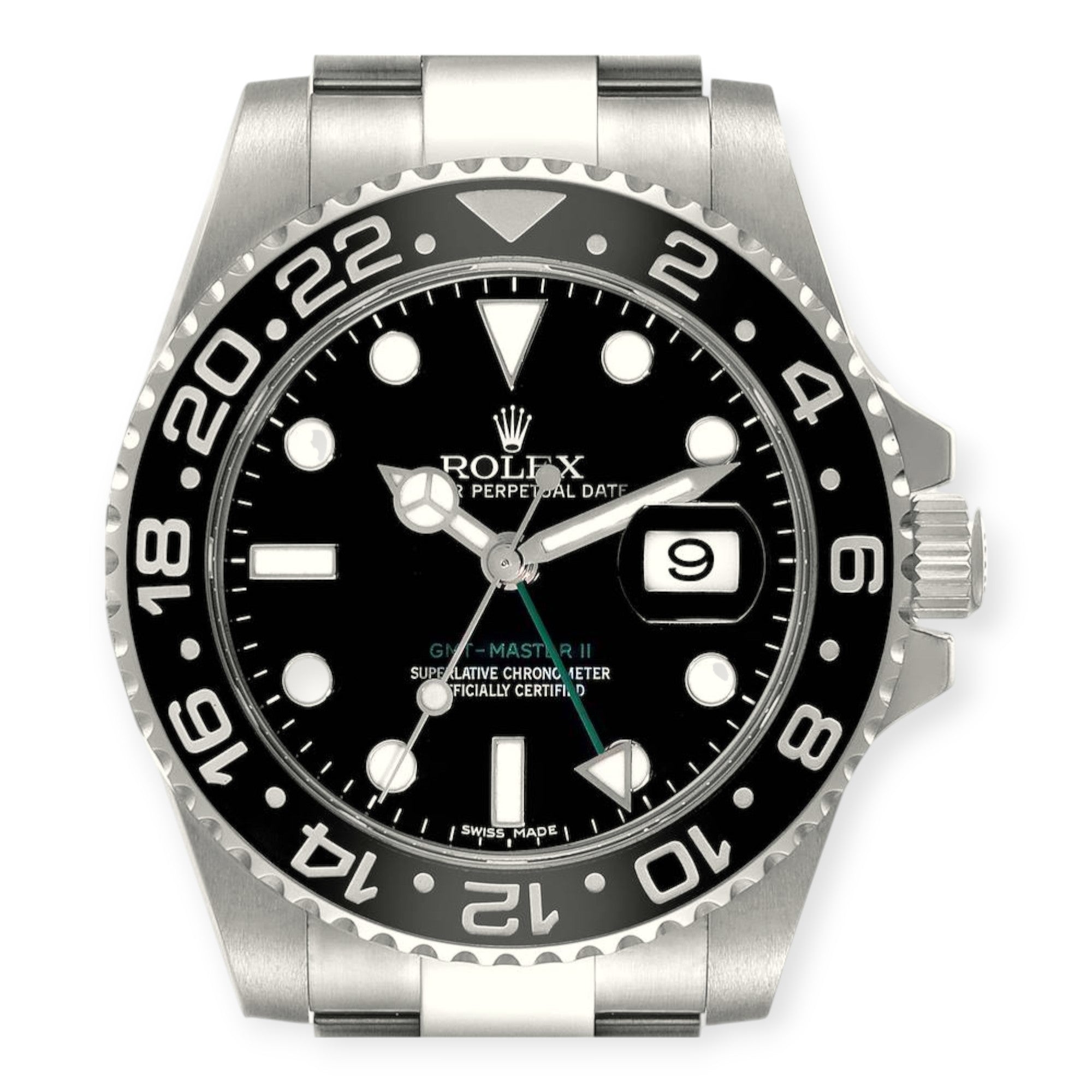 Rolex Oyster Perpetual Date GMT Master II 116710LN 40MM Stainless Steel With Ceramic Bezel-Rolex-JD Watches NY