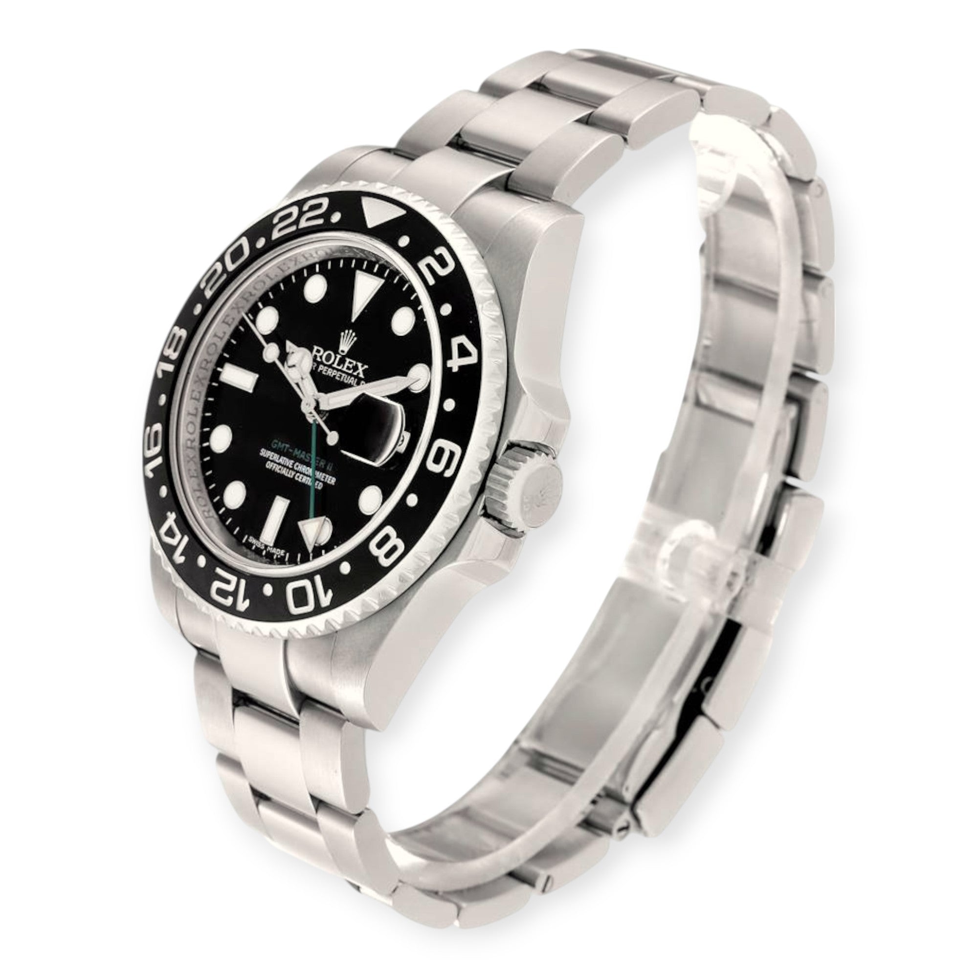 Rolex Oyster Perpetual Date GMT Master II 116710LN 40MM Stainless Steel With Ceramic Bezel-Rolex-JD Watches NY