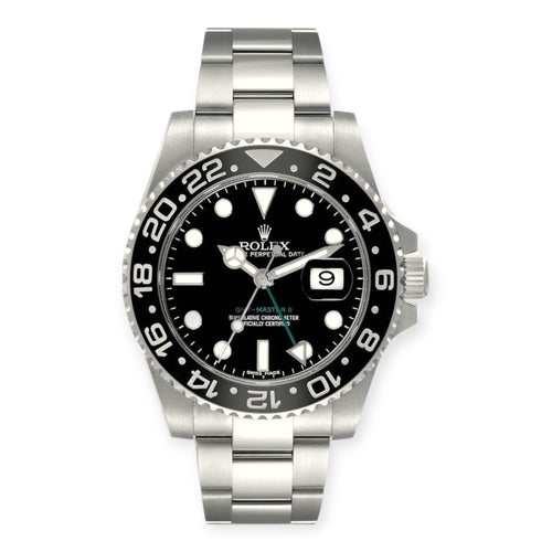 Rolex Oyster Perpetual Date GMT Master II 116710LN 40MM Stainless Steel With Ceramic Bezel