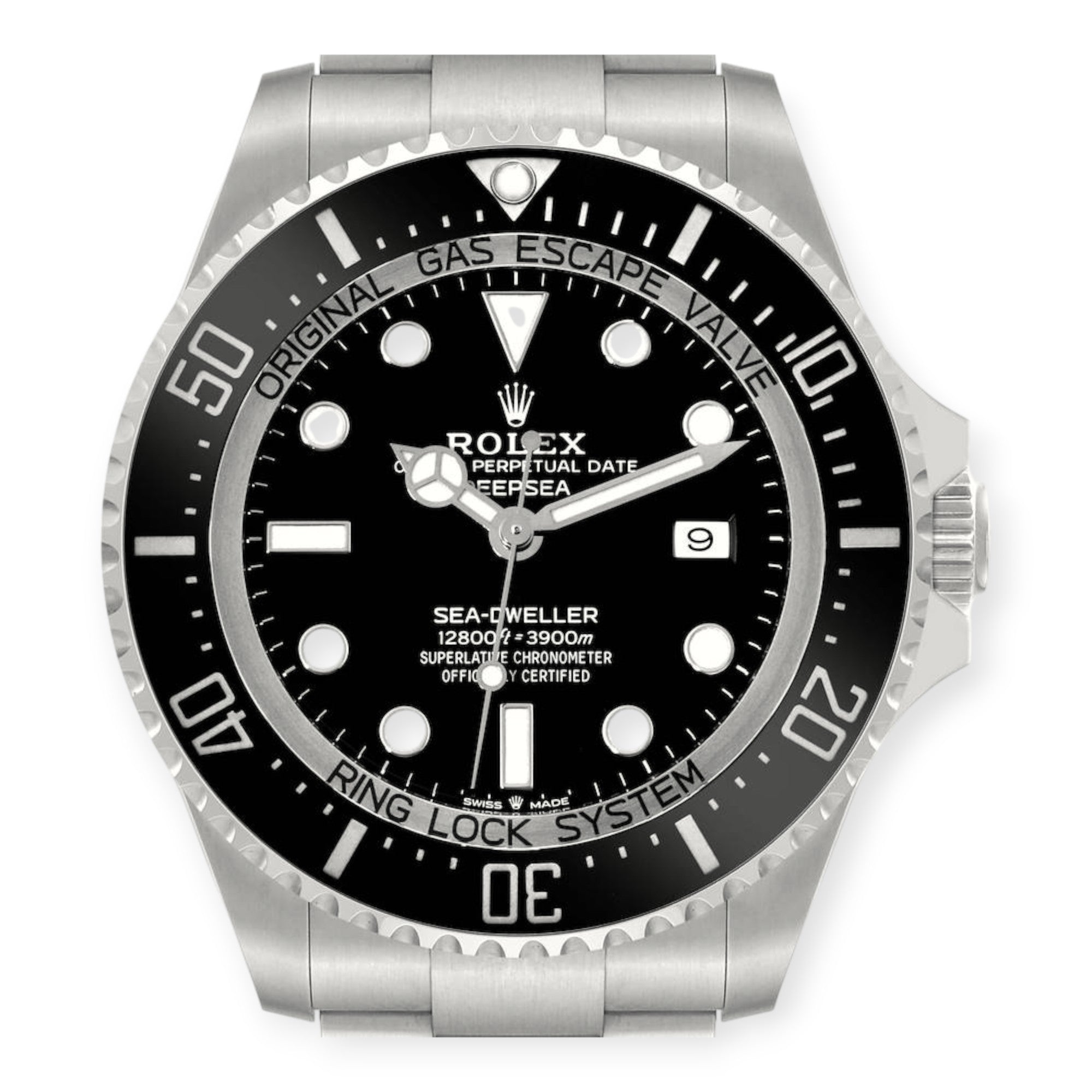 Rolex Sea Dweller Deep Sea Stainless Steel Black Ceramic Bezel 44MM 126660-Rolex-JD Watches NY