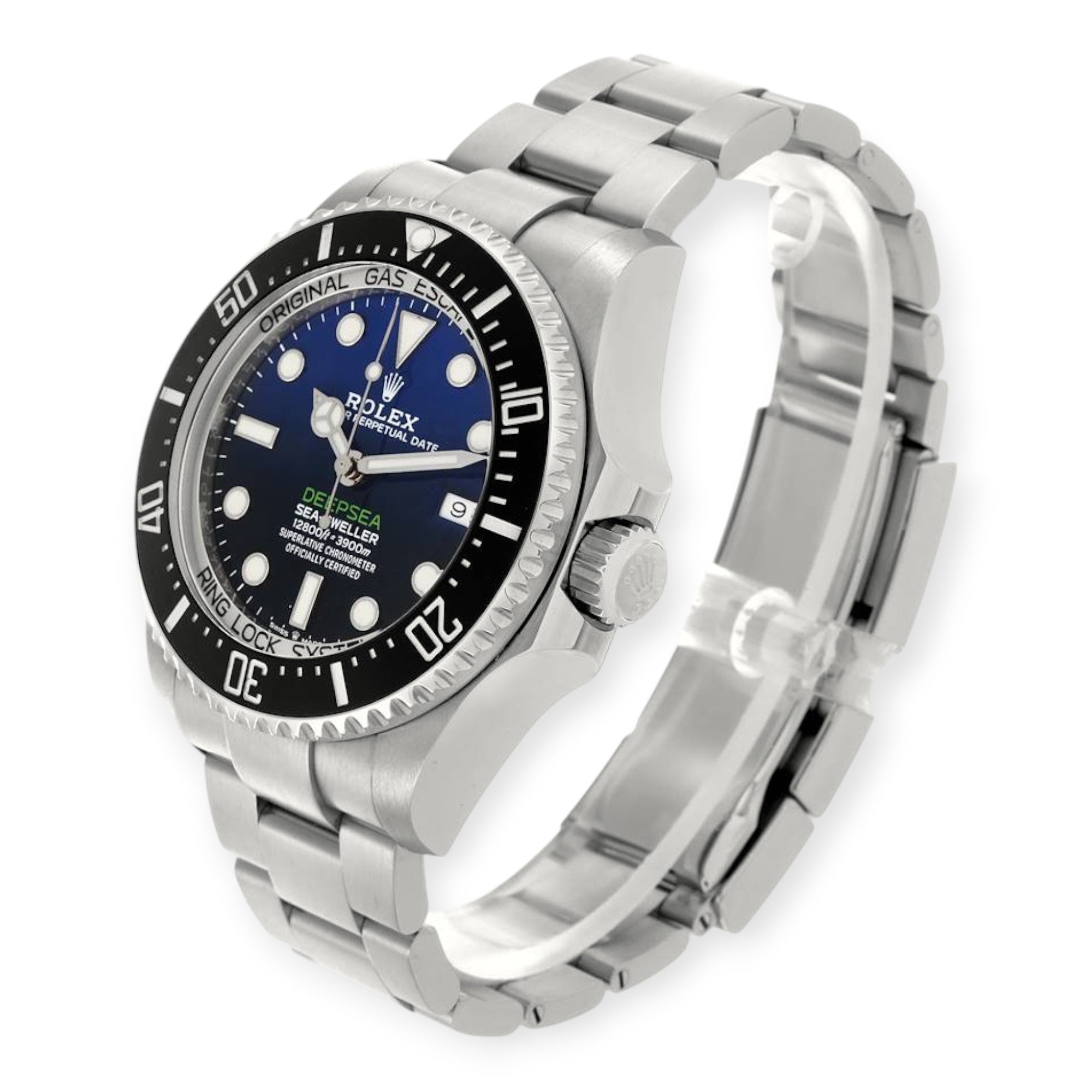 Rolex Seadweller Deepsea 44 James Cameron 126660 D-Blue Steel Mens Watch-Rolex-JD Watches NY
