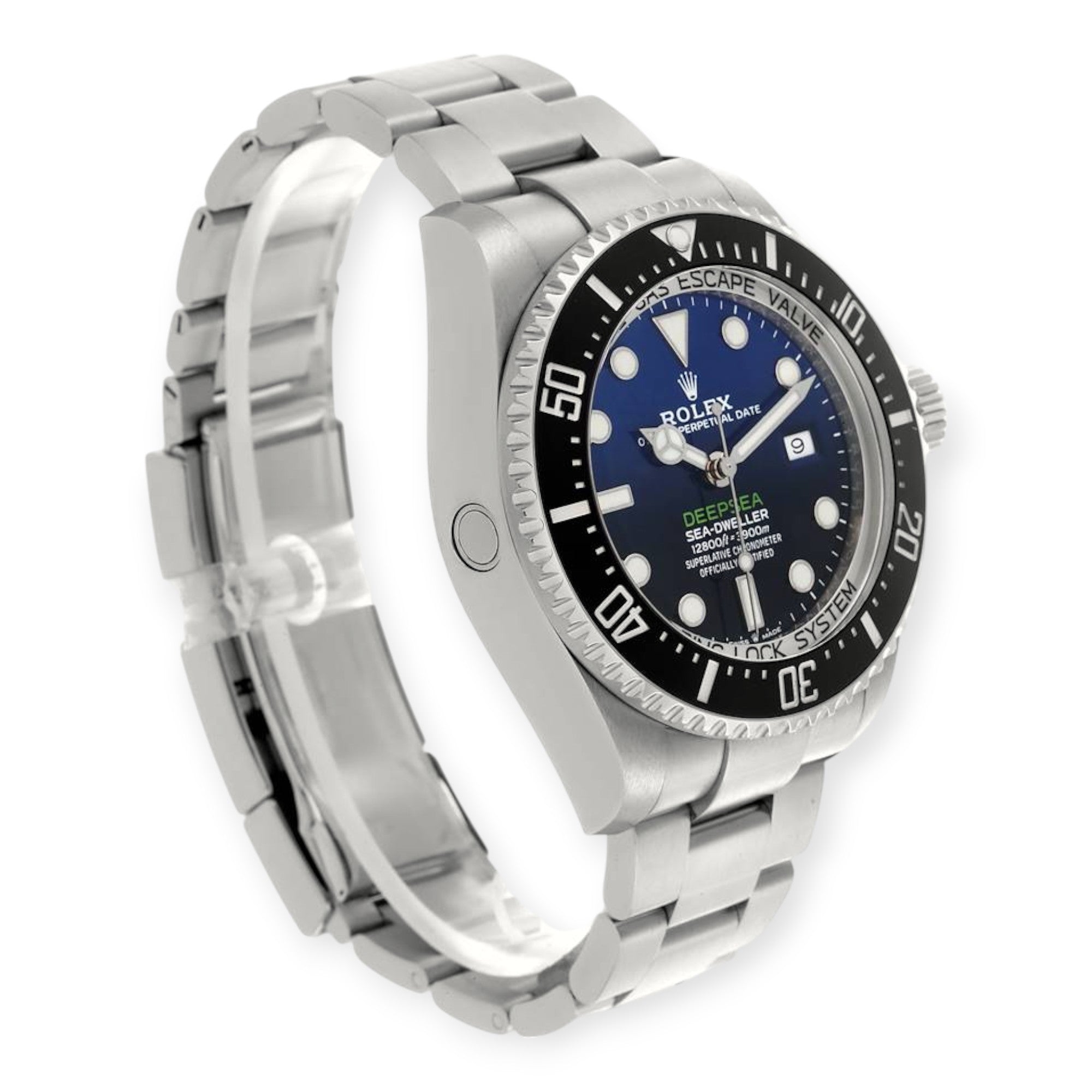 Rolex Seadweller Deepsea 44 James Cameron 126660 D-Blue Steel Mens Watch-Rolex-JD Watches NY