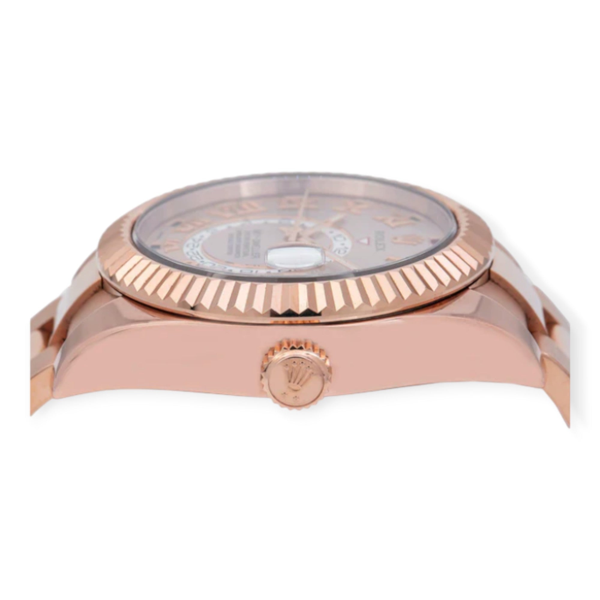 Rolex Sky Dweller Rose Gold 326935 Pink Sundust Dial Oyster Bracelet-Rolex-JD Watches NY