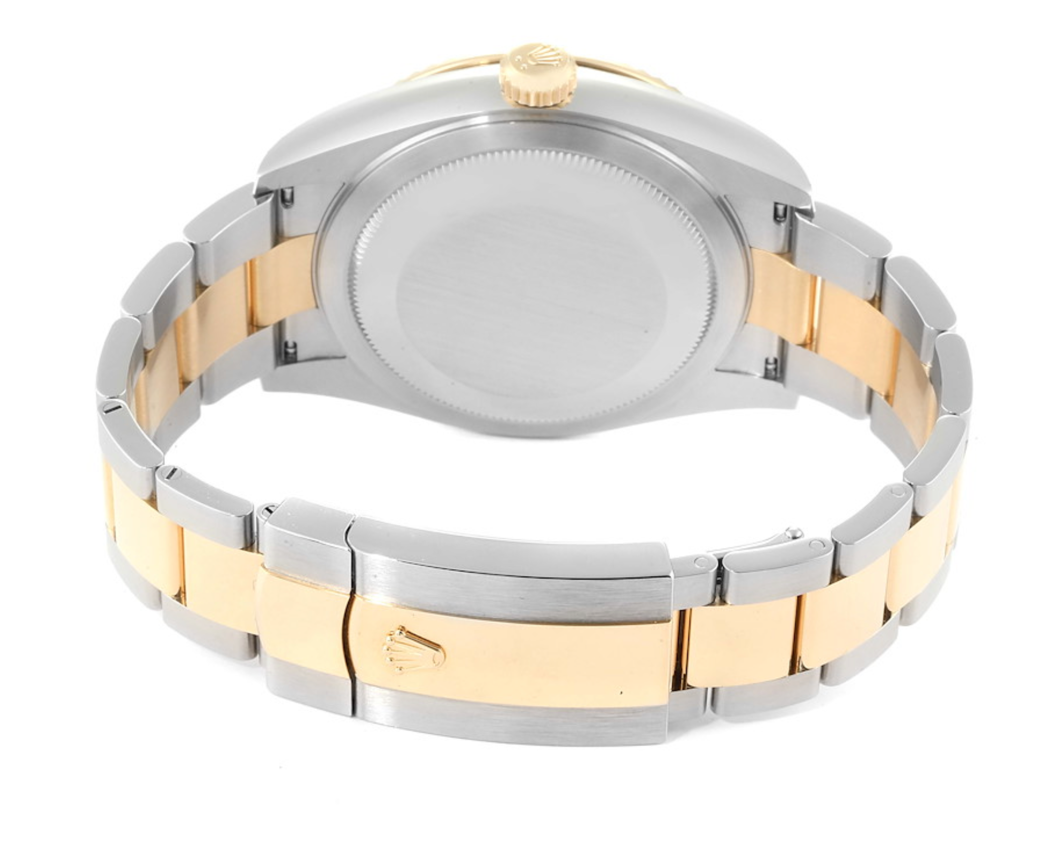 Rolex Sky Dweller Stainless Steel and Yellow Gold Jubilee Bracelet Black Dial 326933-Rolex-JD Watches NY