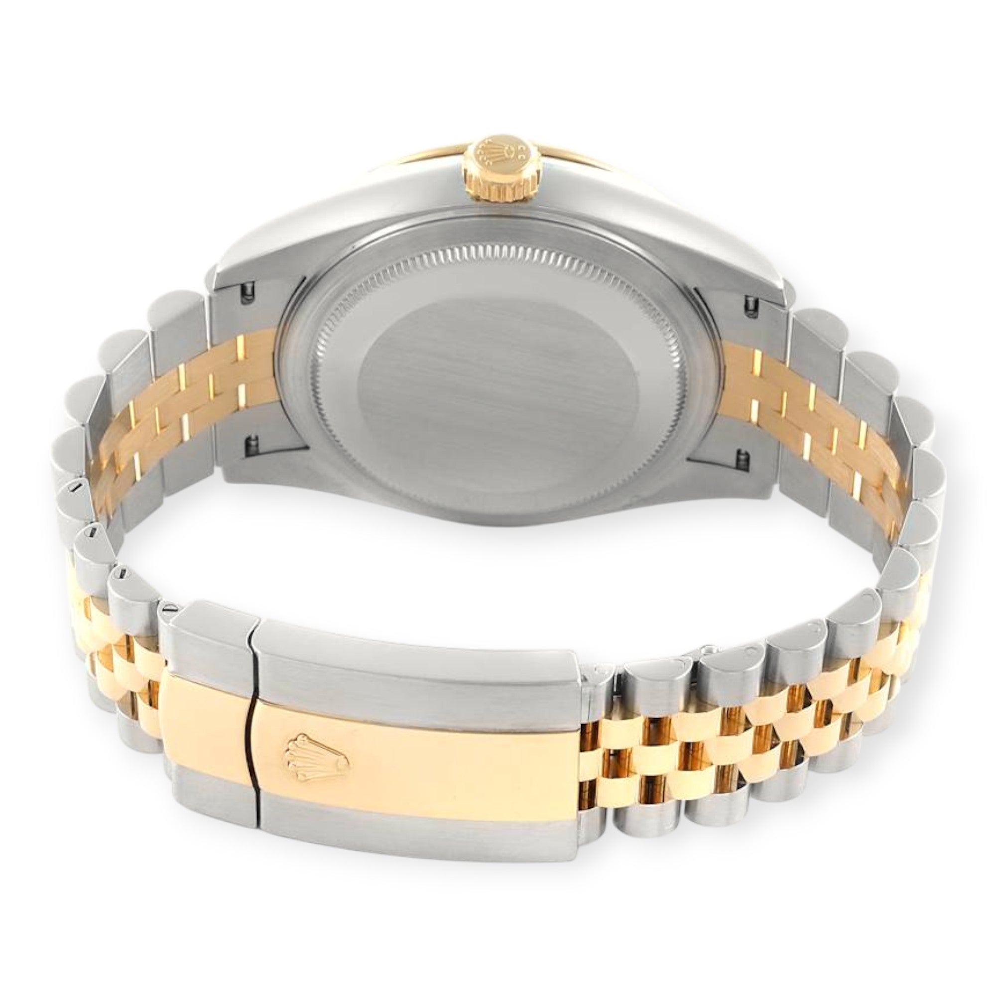 Rolex Sky Dweller Stainless Steel and Yellow Gold Jubilee Bracelet Black Dial 326933-Rolex-JD Watches NY