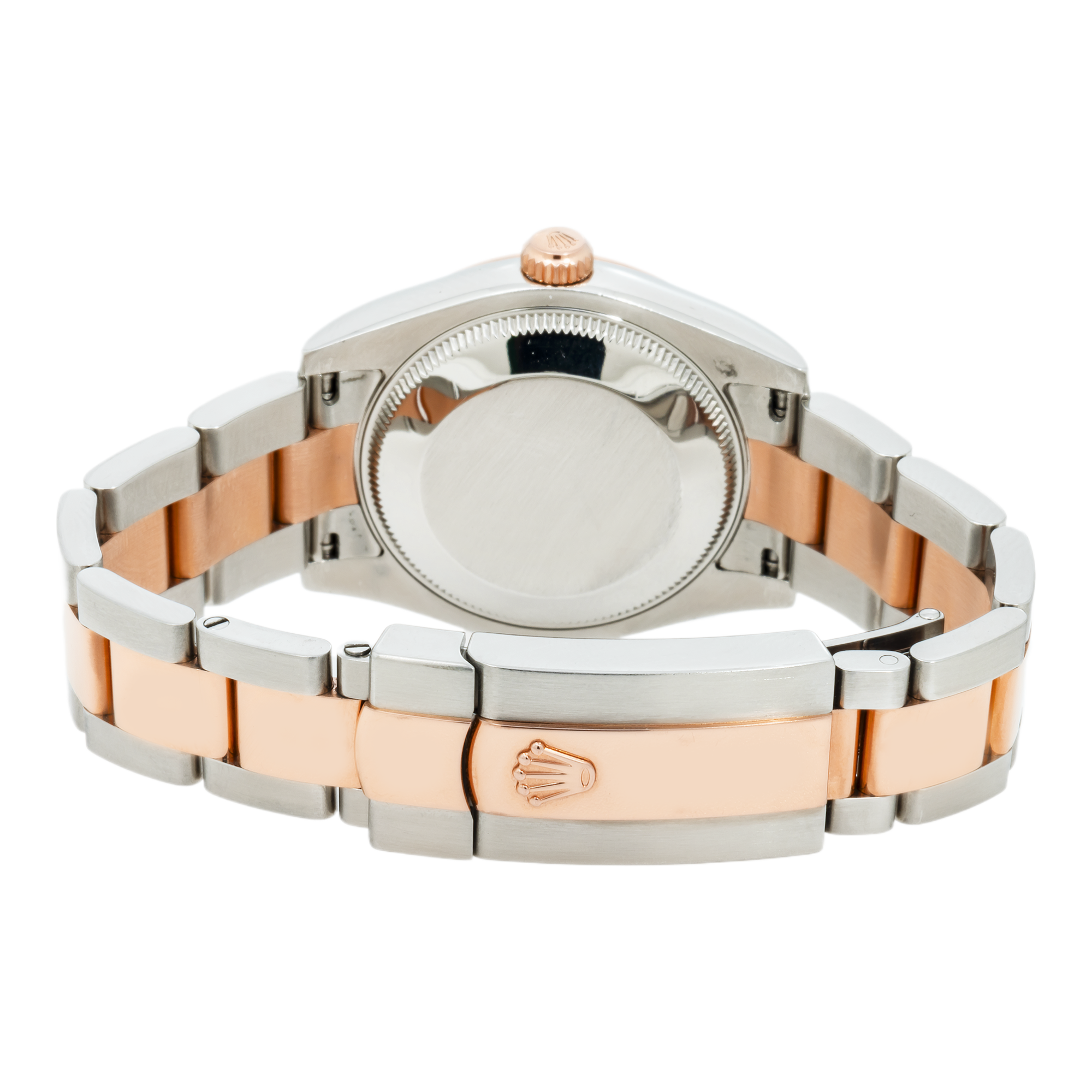 Rolex Stainless Steel & Everose Gold Datejust 178271 with Oyster Braclet-Rolex-JD Watches NY