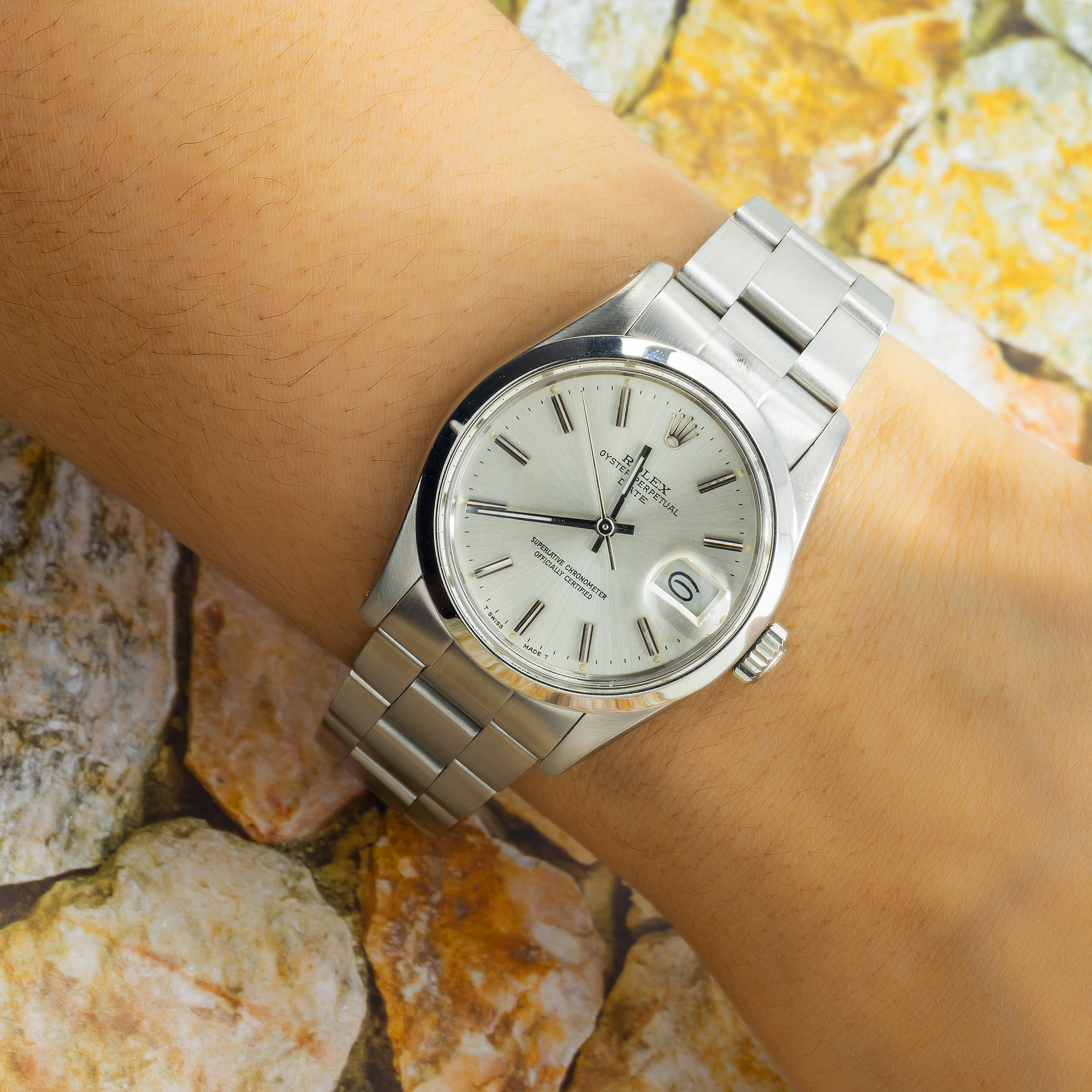 Rolex Stainless Steel Oyster Perpetual Date (15000) with Oyster Bracelet-Rolex-JD Watches NY