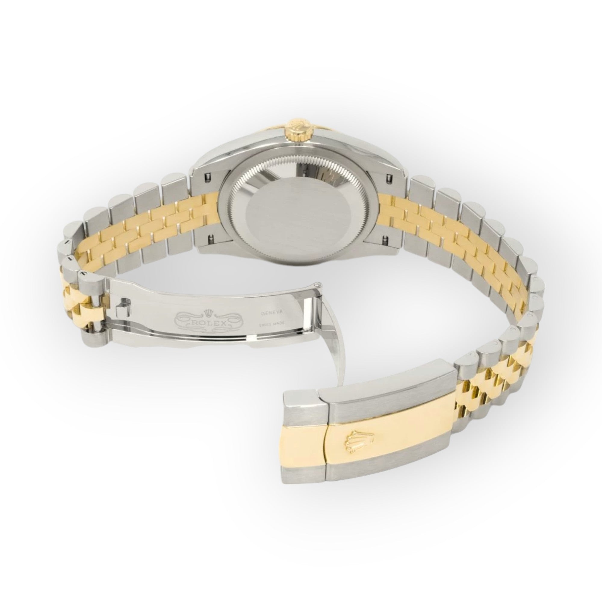 Rolex Steel and Yellow Gold Rolesor Datejust 36 Watch 126233 Champagne Index Dial - Jubilee Bracelet-Rolex-JD Watches NY