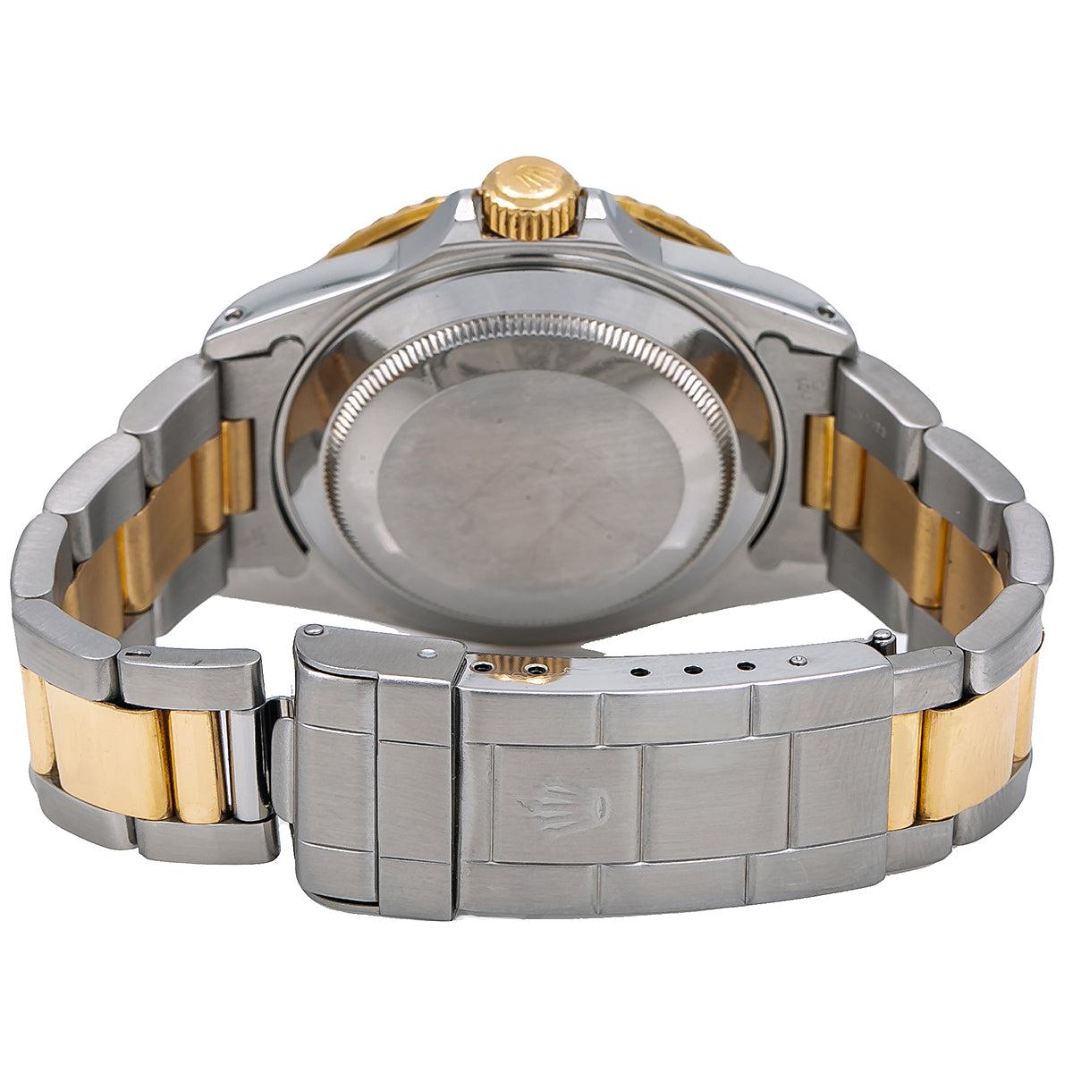 Rolex Submariner 40MM Two Tone Watch Blue Insert Bezel Blue Dial 16613-Rolex-JD Watches NY