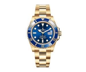 Rolex Submariner Date – 18k Yellow Gold with Blue Dial and Blue Ceramic Bezel Ref. 126618LB