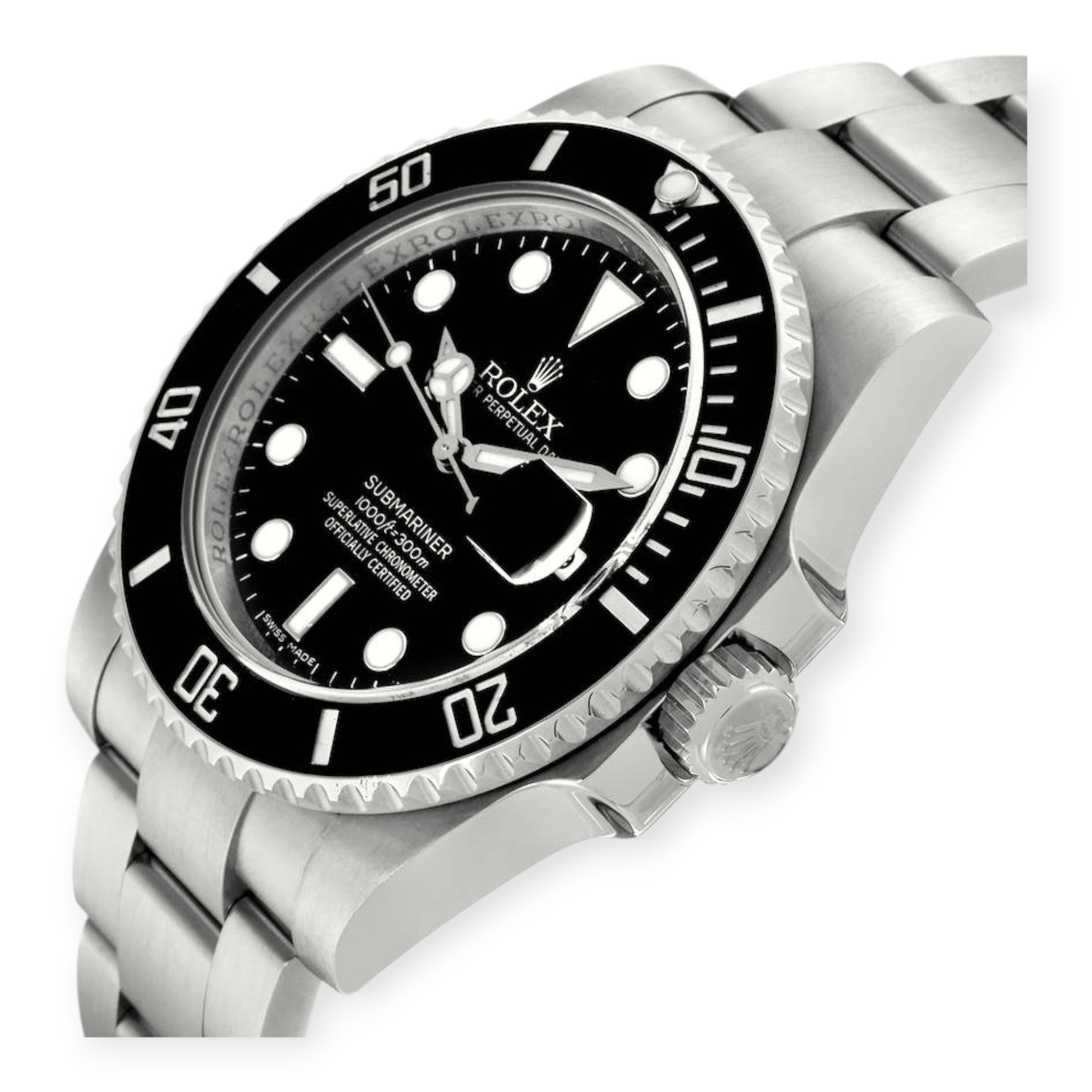 Rolex Submariner Date 40MM Stainless Steel Black Ceramic Bezel Black Dial 116610LN-Rolex-JD Watches NY