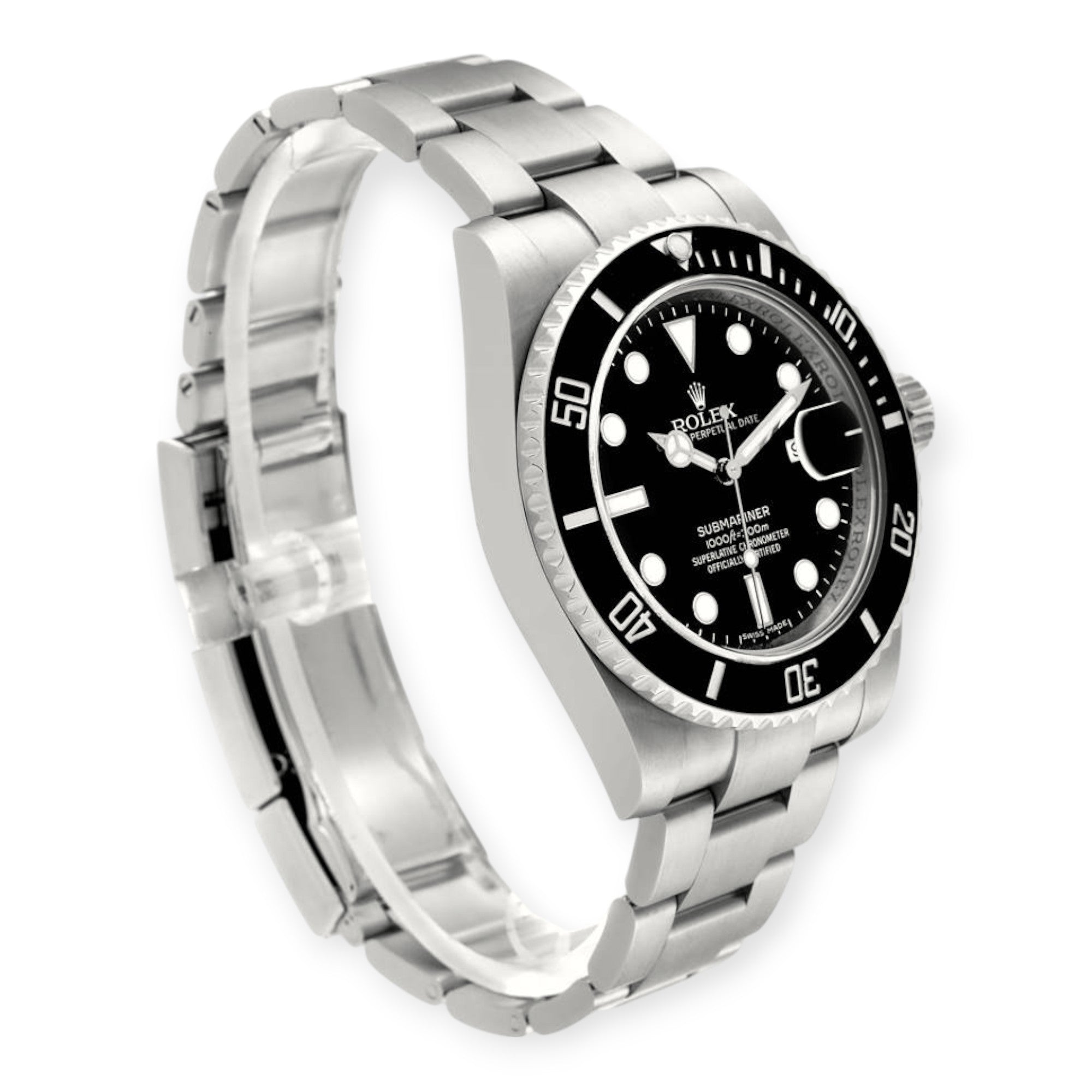 Rolex Submariner Date 40MM Stainless Steel Black Ceramic Bezel Black Dial 116610LN-Rolex-JD Watches NY
