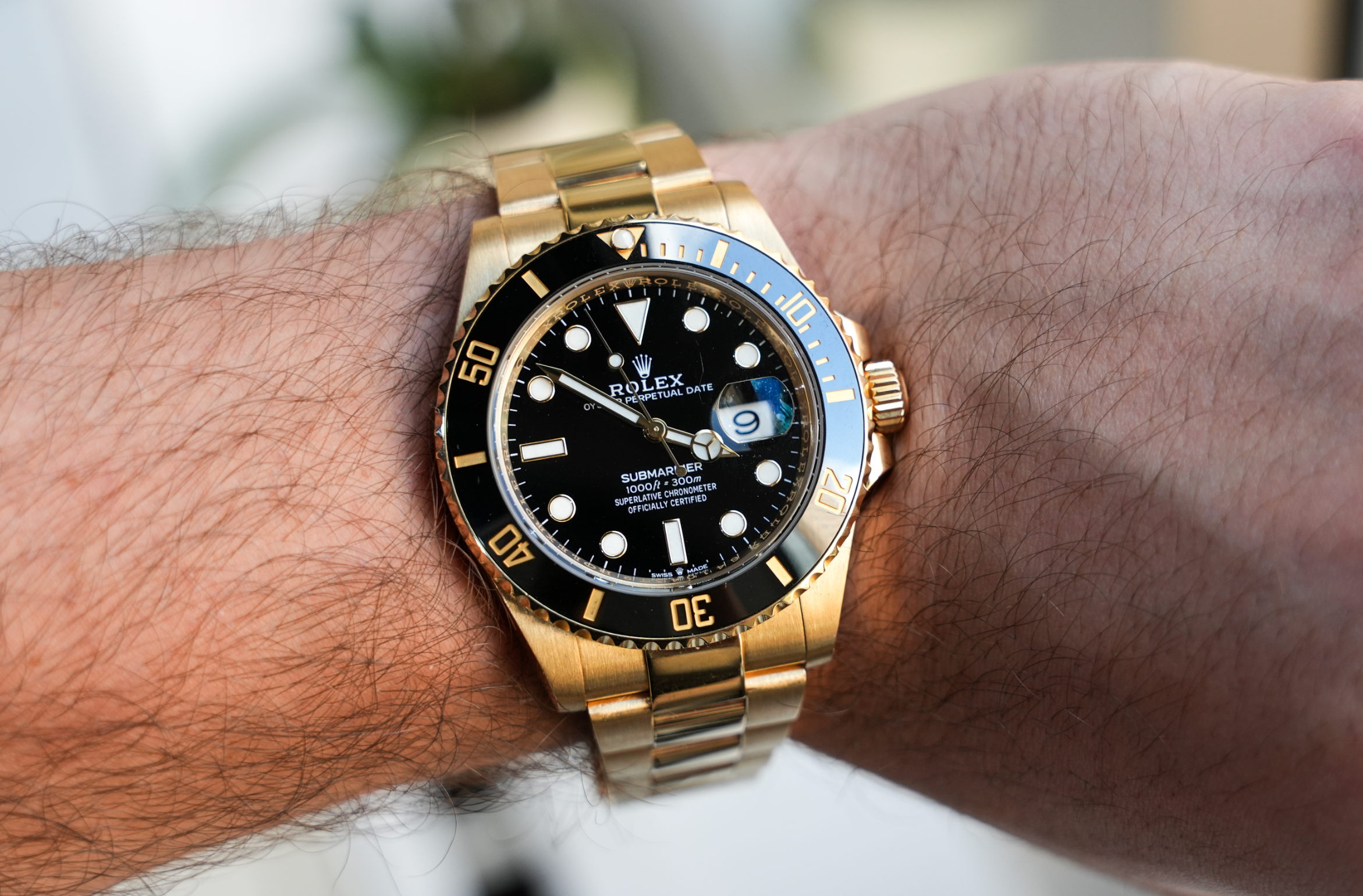 Rolex Submariner Date 41mm 18K Yellow Gold – Black Dial & Bezel – Ref. 126618LN ( 2021 to 2024)