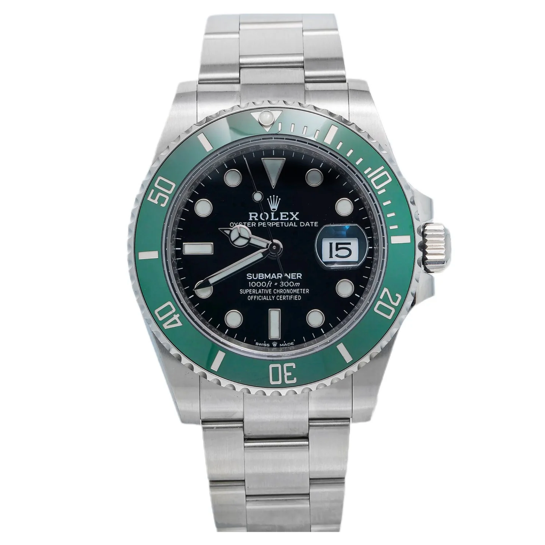 ポ*ー様 2011's★ Rolex ロレックス ★ Ds Club★ Rolex Submariner 41MM With Green Bezel – Rocco's Jewelry
