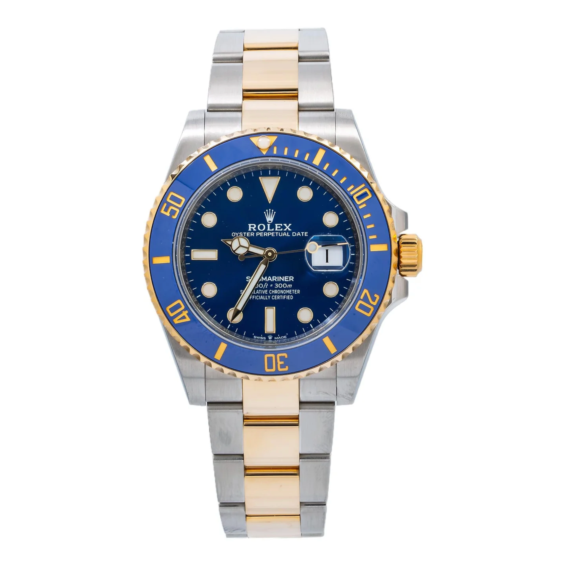 Rolex Submariner Date – Two-Tone Steel and Yellow Gold with Blue Dial and Blue Ceramic Bezel Ref. 126613LB “Bluesy”