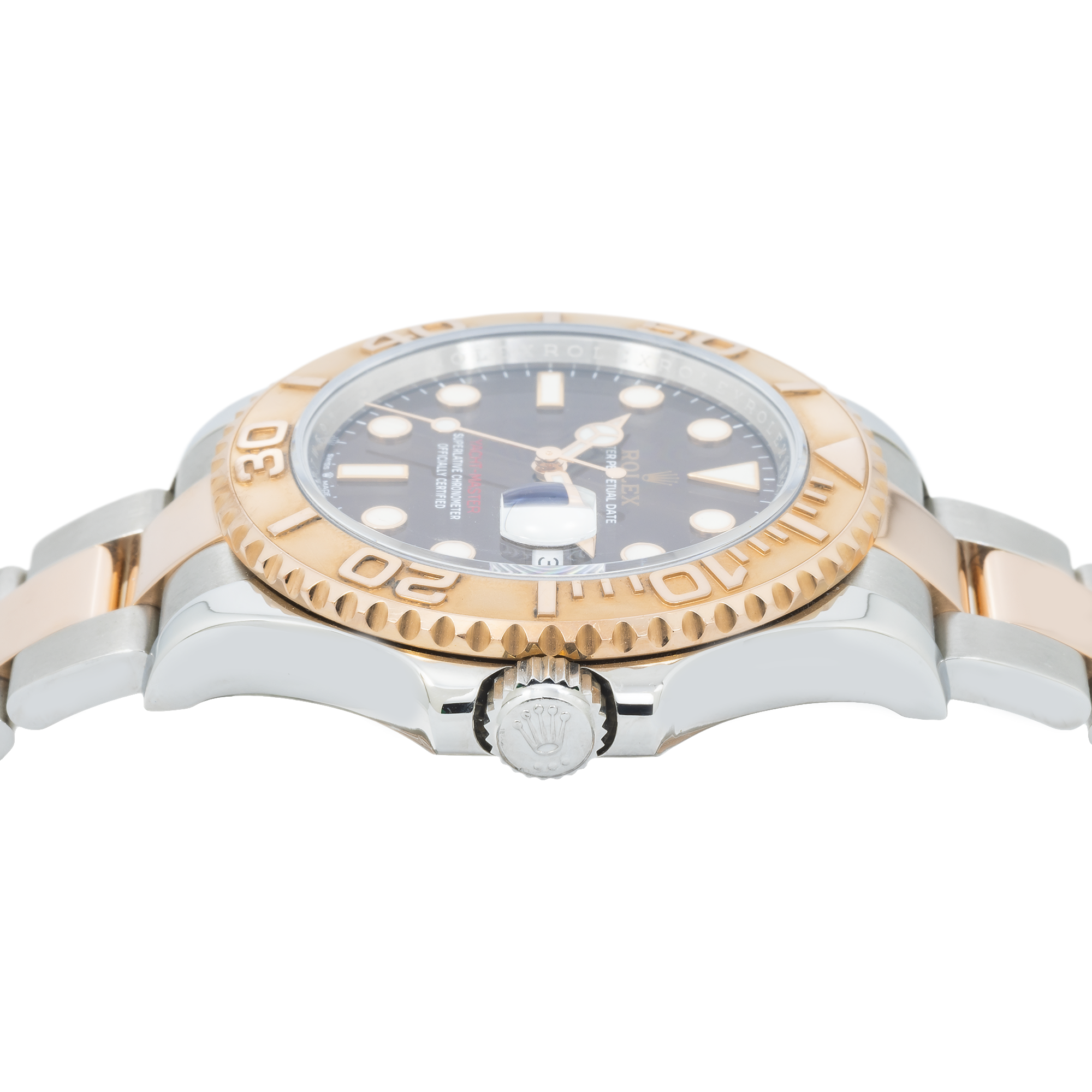 Rolex Yacht-Master 126621 40mm Everose Rolesor Chocolate Dial Oyster Bracelet Men’s Watch (Year: 202 to 2024)-Rolex-JD Watches NY