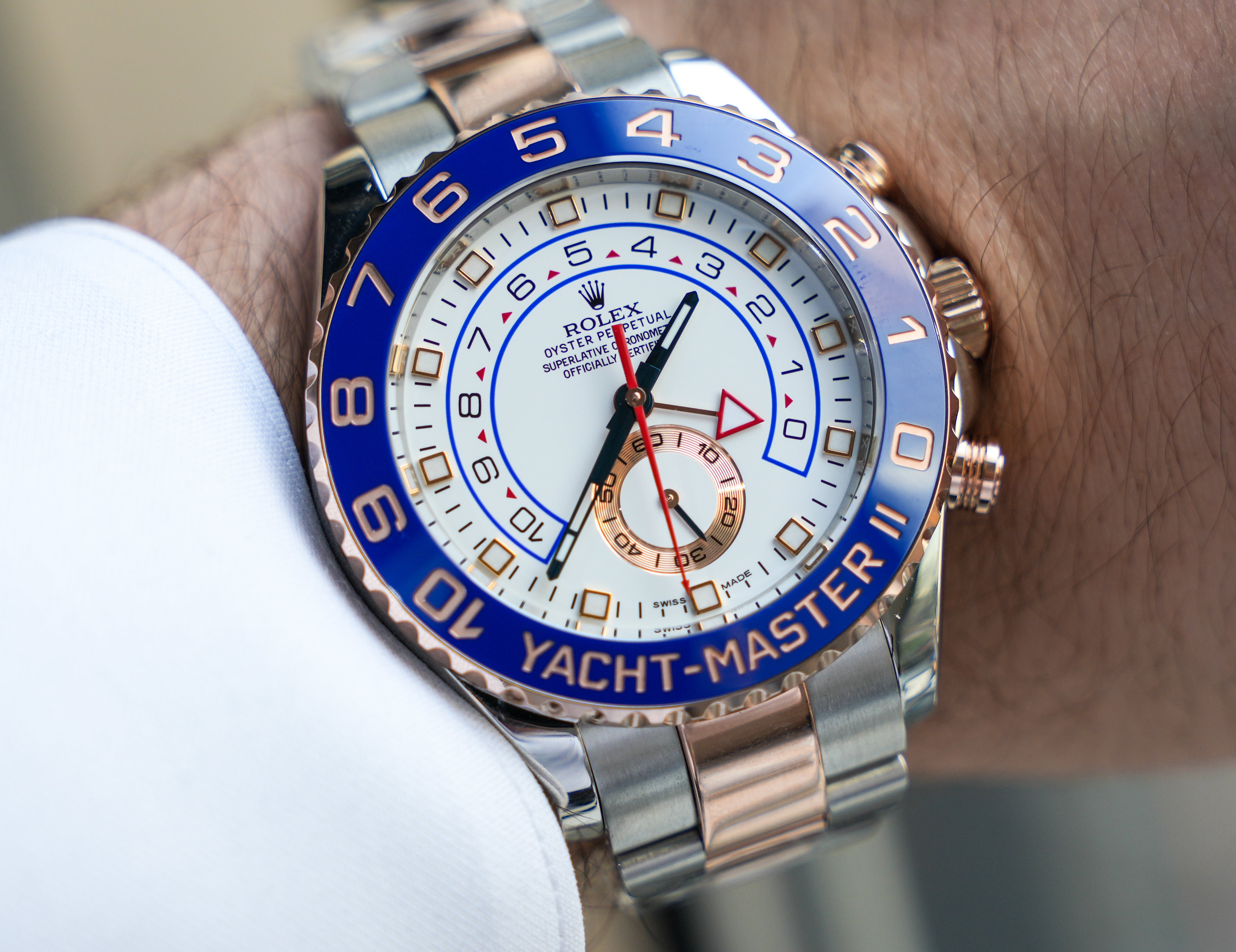 Rolex Yacht-Master II 116681 Two-Toned Stainless Steel Rose Gold-Rolex-JD Watches NY