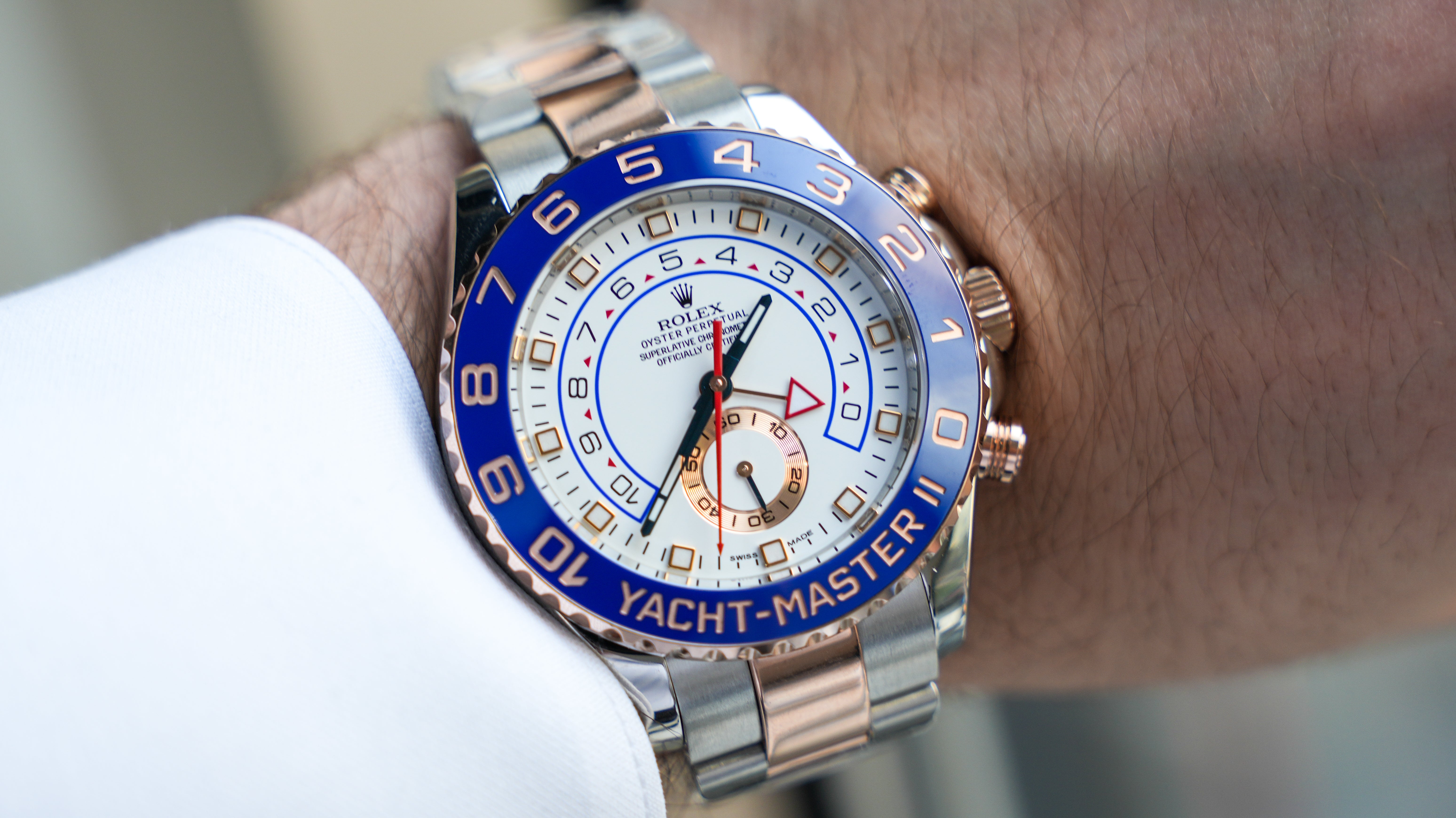 Rolex Yacht-Master II 116681 Two-Toned Stainless Steel Rose Gold-Rolex-JD Watches NY