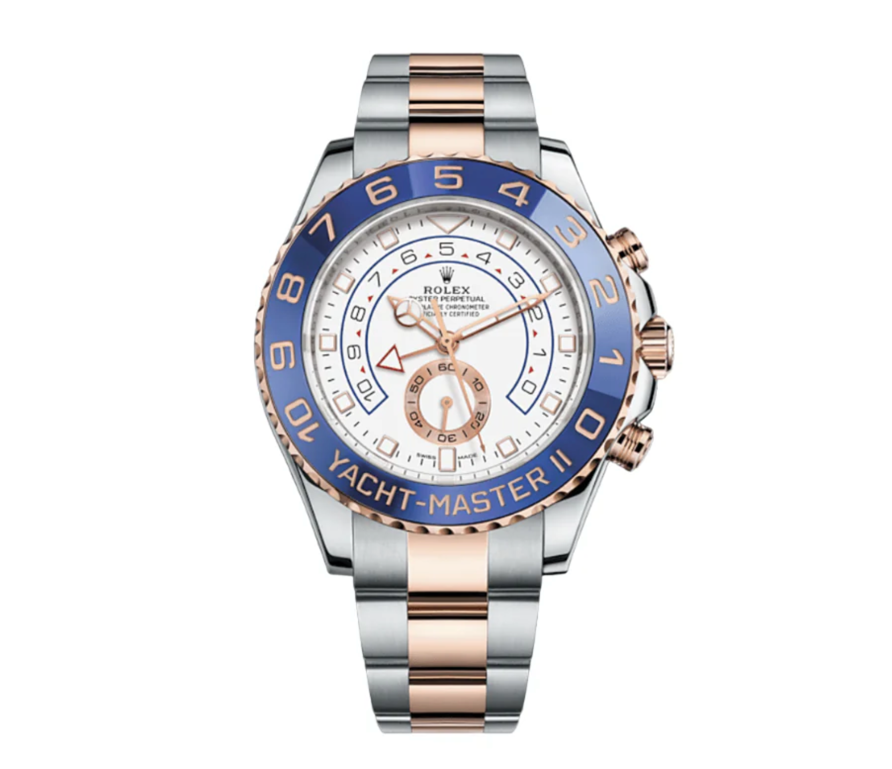 Ches Pre-Owned Rolex Yacht-Master II 116681 | Two-Tone 44mm – JD Watches NY