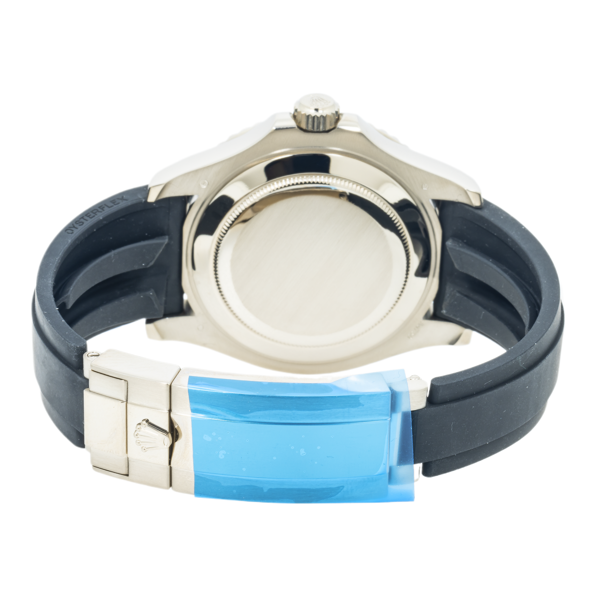Rolex Yachtmaster White Gold Oysterflex Bracelet Mens Watch 226659-Rolex-JD Watches NY