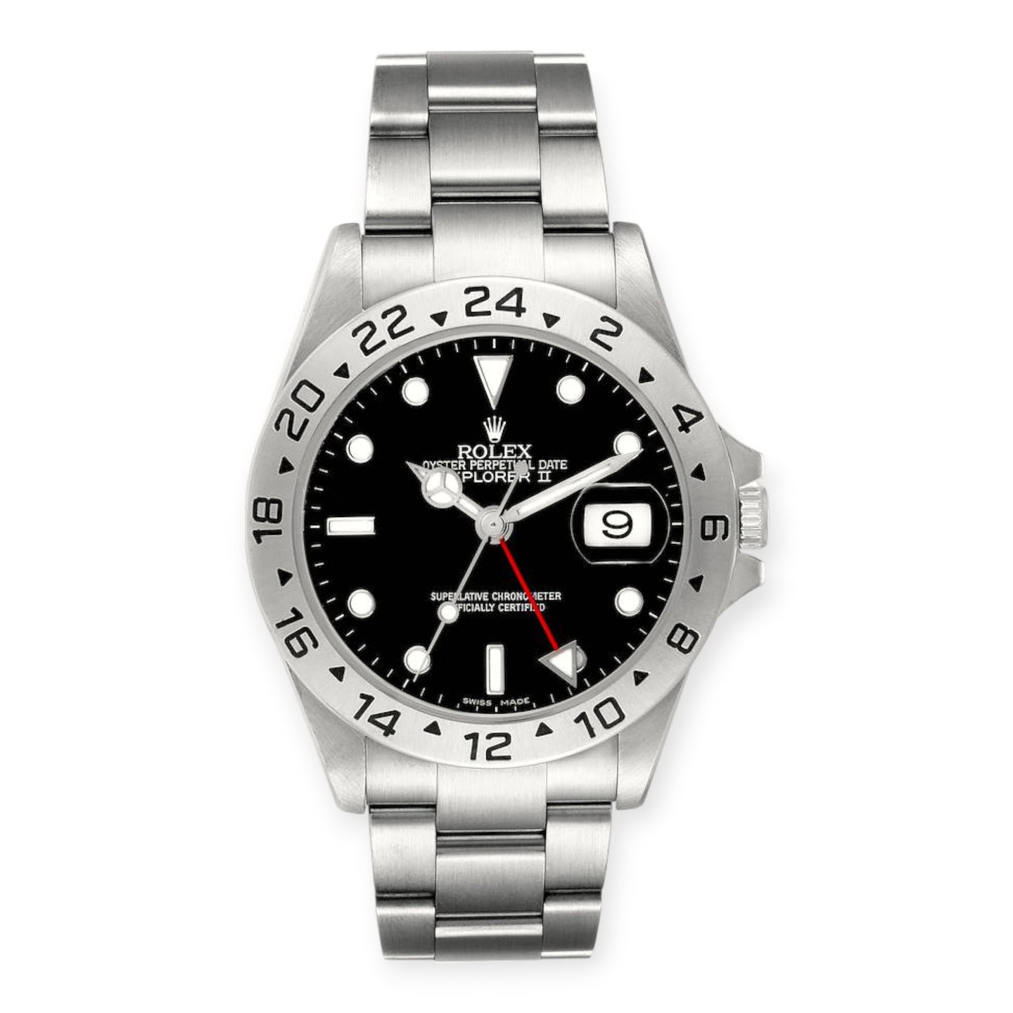 Pre-owned rolex explorer ii watch for men