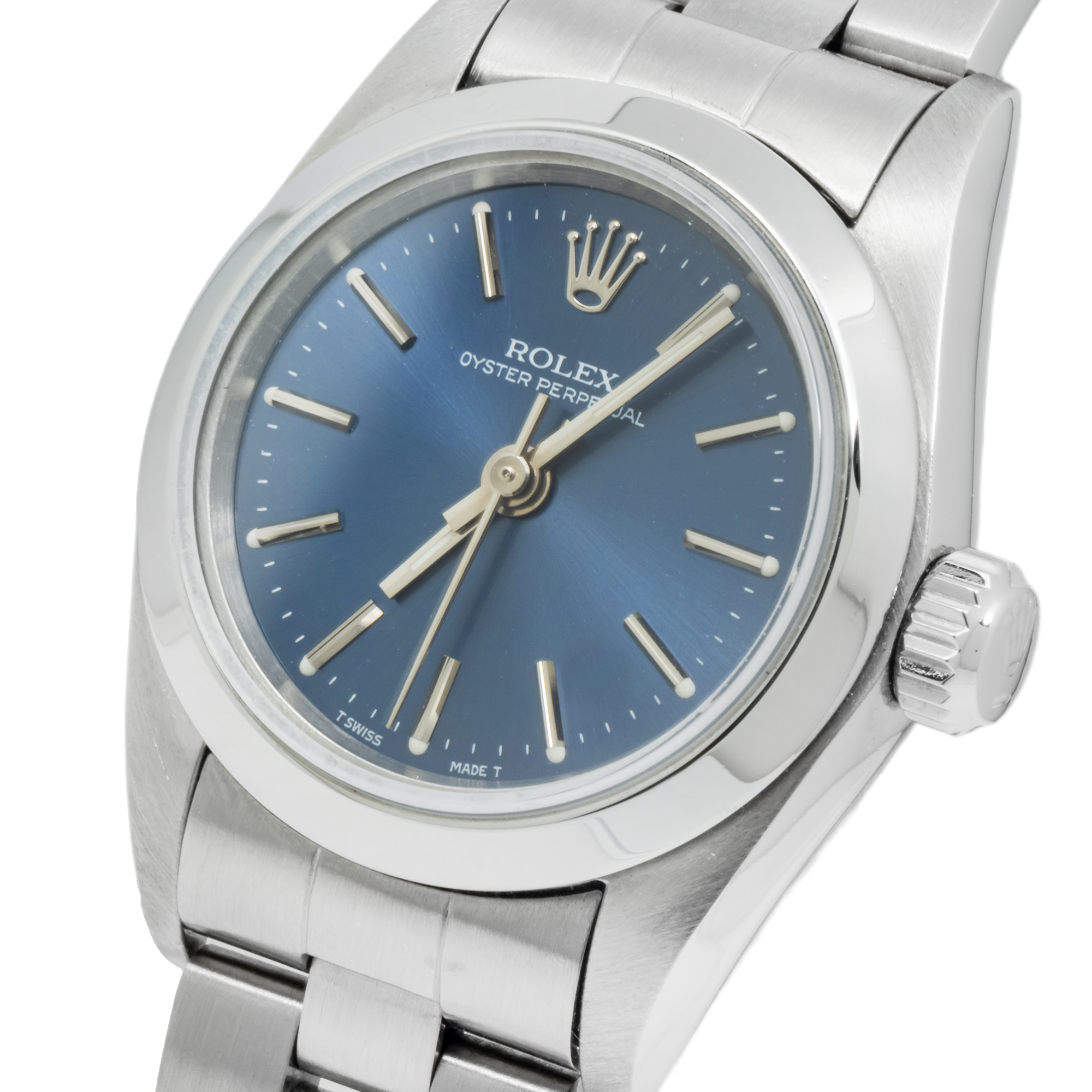 Vintage Rolex Ladies 26mm 67180 with Stainless Steel Oyster Bracelet-Rolex-JD Watches NY