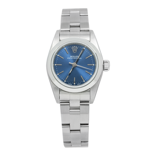 Vintage Rolex Ladies 26mm 67180 with Stainless Steel Oyster Bracelet