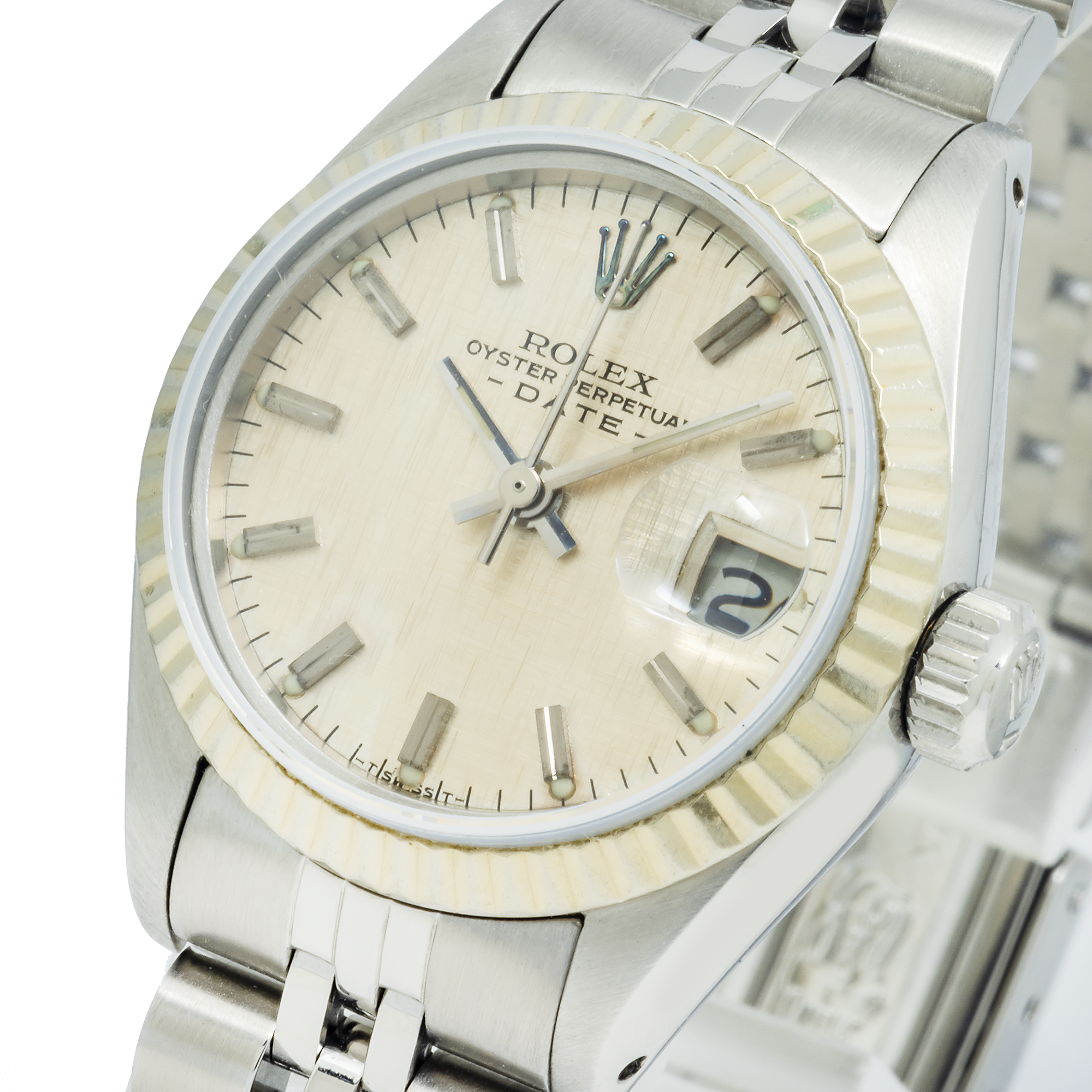 Vintage Rolex Ladies Date 26mm 6917 with Stainless Steel Jubilee Bracelet-Rolex-JD Watches NY