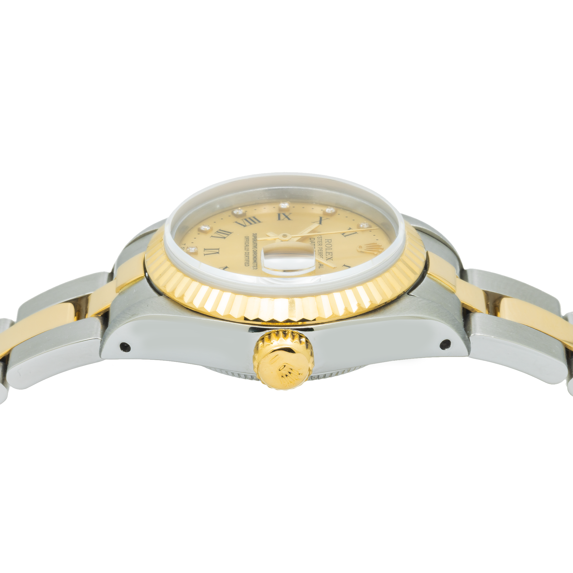 Vintage Rolex Ladies Datejust 26mm 69173 (1989) with Two-Tone Oyster Bracelet-Rolex-JD Watches NY