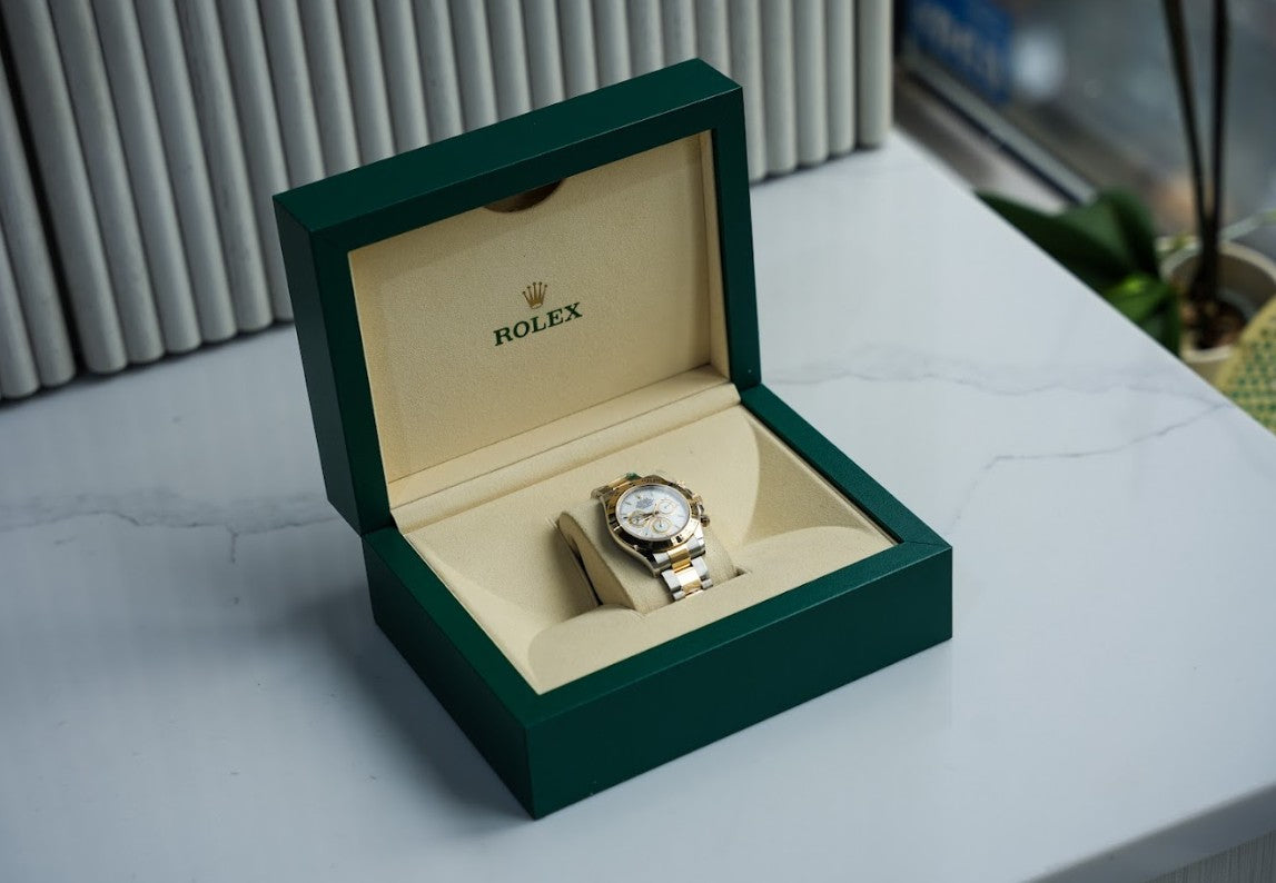 Rolex 126503 Cosmograph Daytona Steel/18K Yellow Gold White Dial