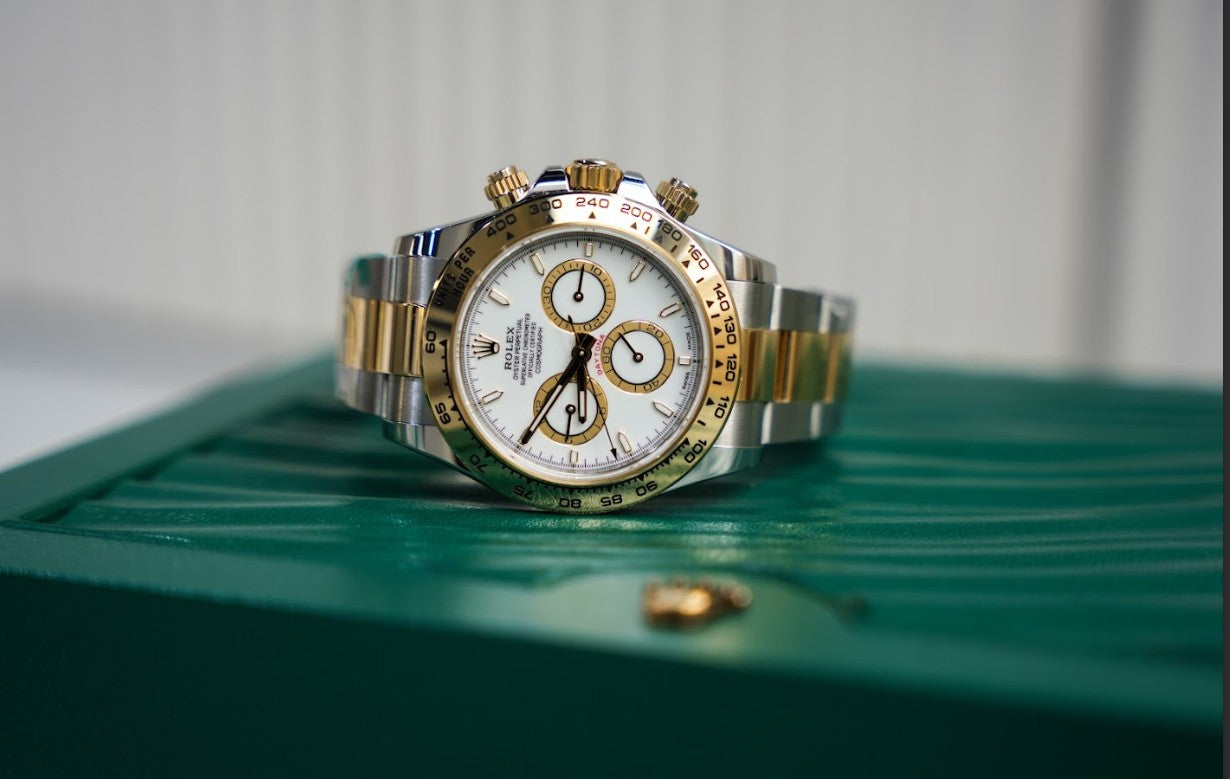 Rolex 126503 Cosmograph Daytona Steel/18K Yellow Gold White Dial