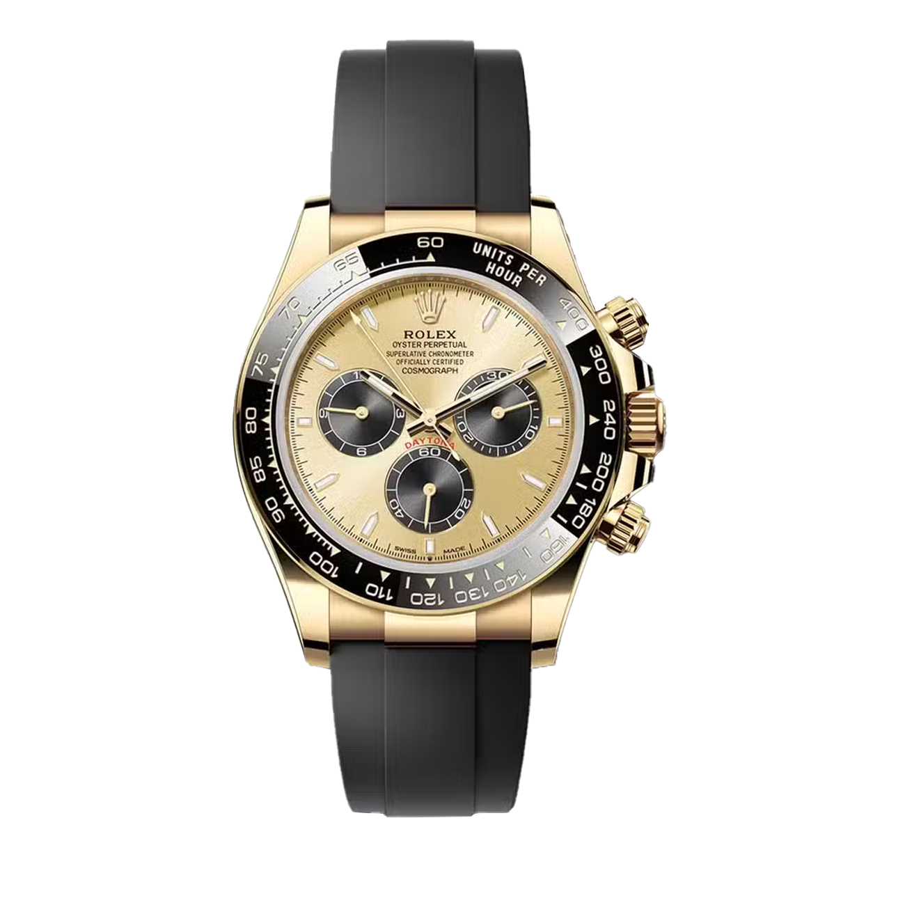 Rolex Daytona 126518LN “Pikachu Dial” Yellow Gold Oysterflex 40mm