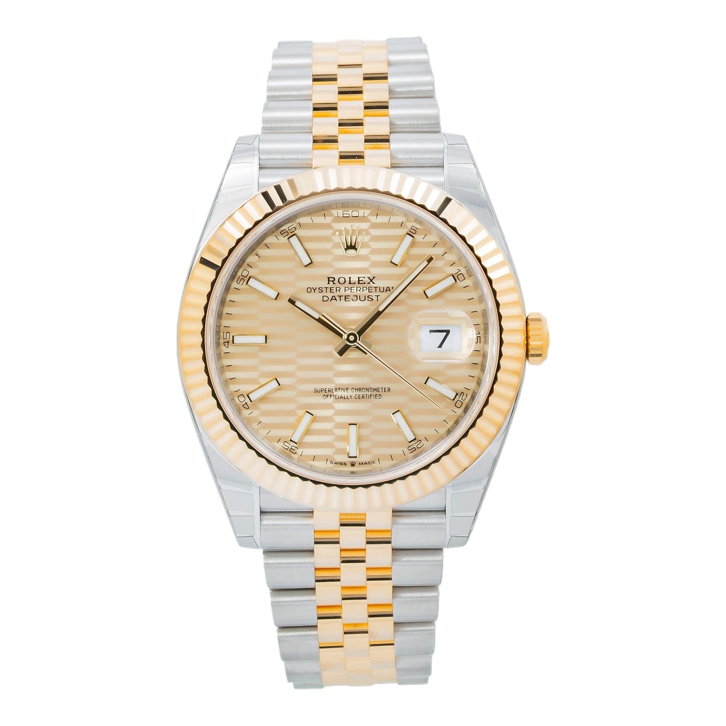 Rolex Datejust 41 Ref. 126333 18K Yellow Gold on Jubilee Bracelet