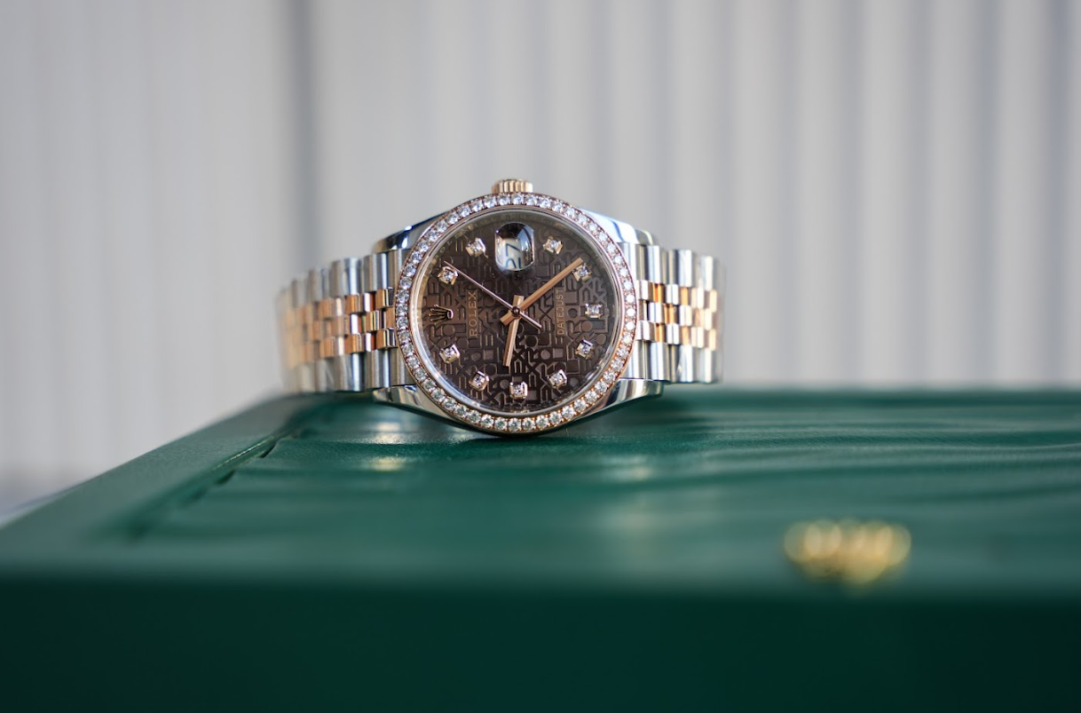 Rolex Datejust 36mm Steel & Everose Gold Chocolate Diamond Dial Jubilee – Ref. 126281