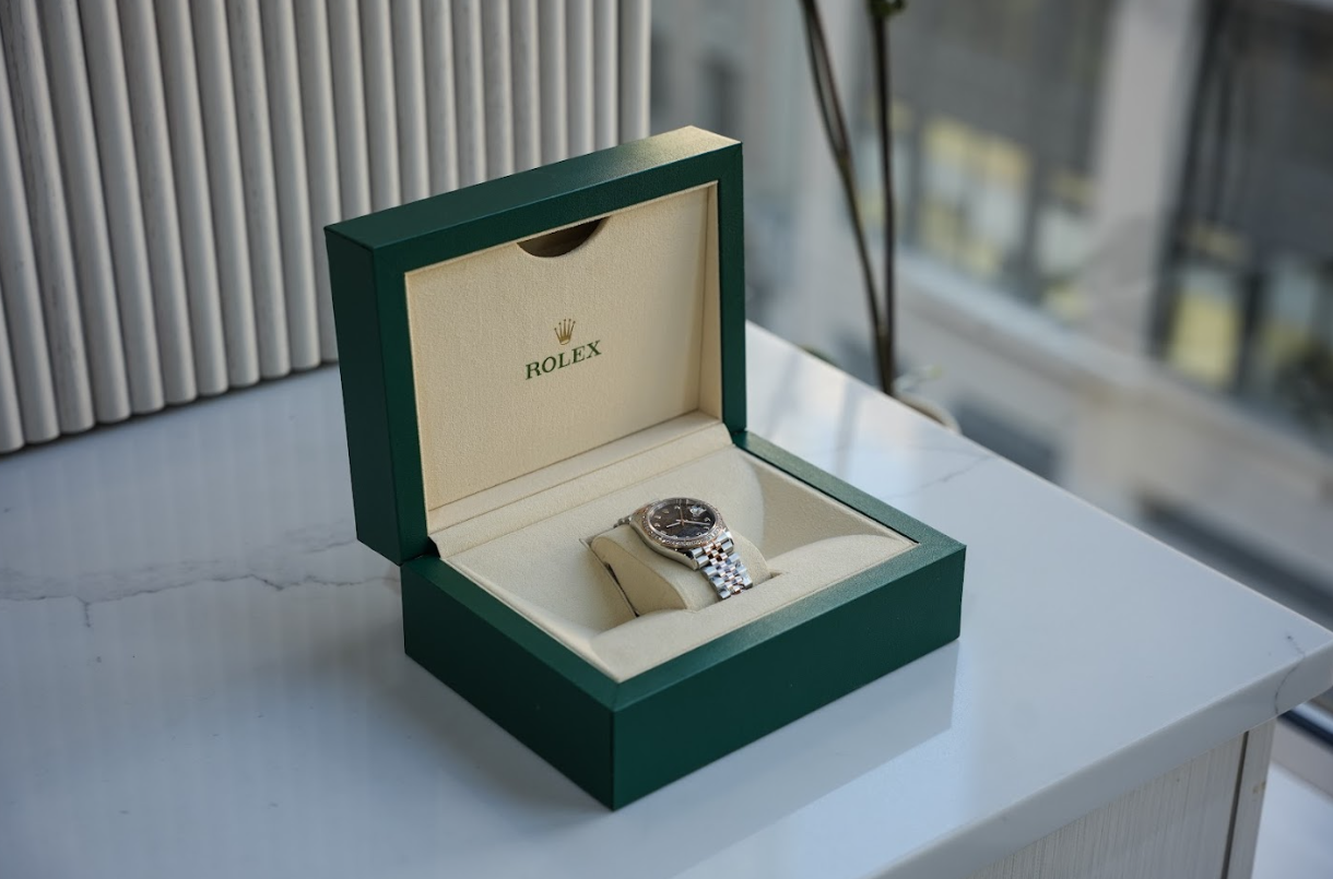 Rolex Datejust 36mm Steel & Everose Gold Chocolate Diamond Dial Jubilee – Ref. 126281