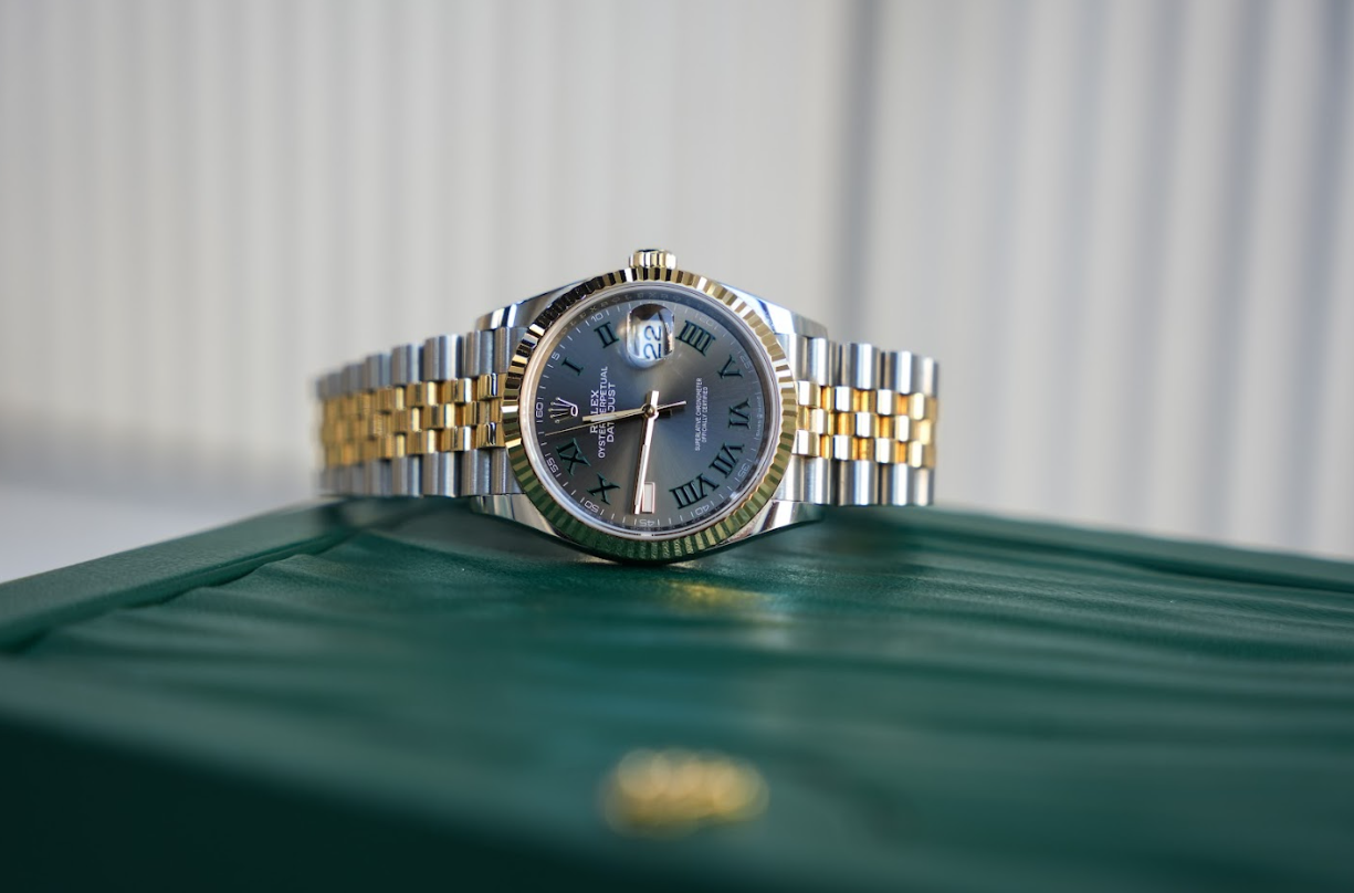 Rolex DateJust 36 mm 126233 Wimbledon Dial Men's Automatic Watch