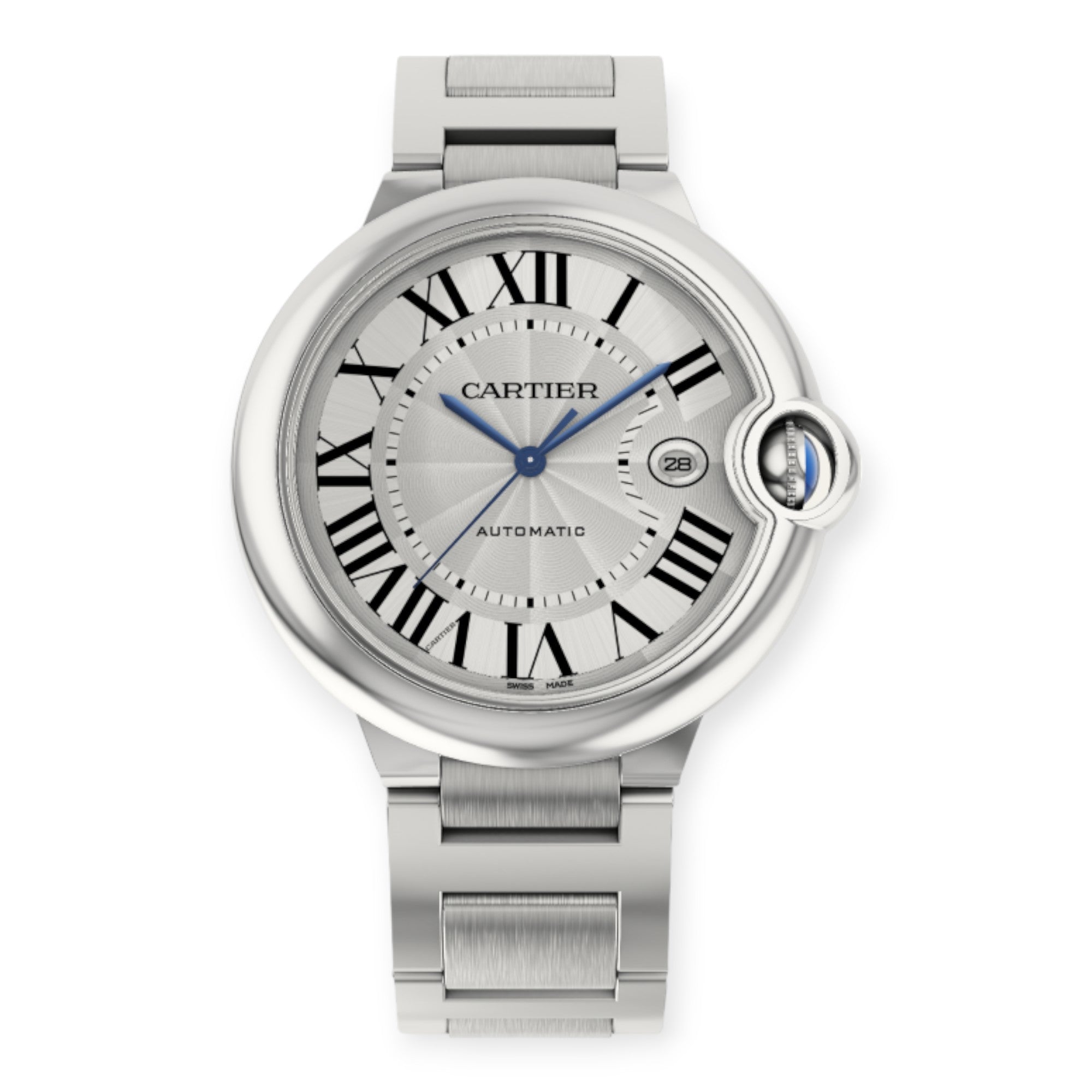 Cartier Ballon Bleu WSBB0049 Silver Dial 42mm