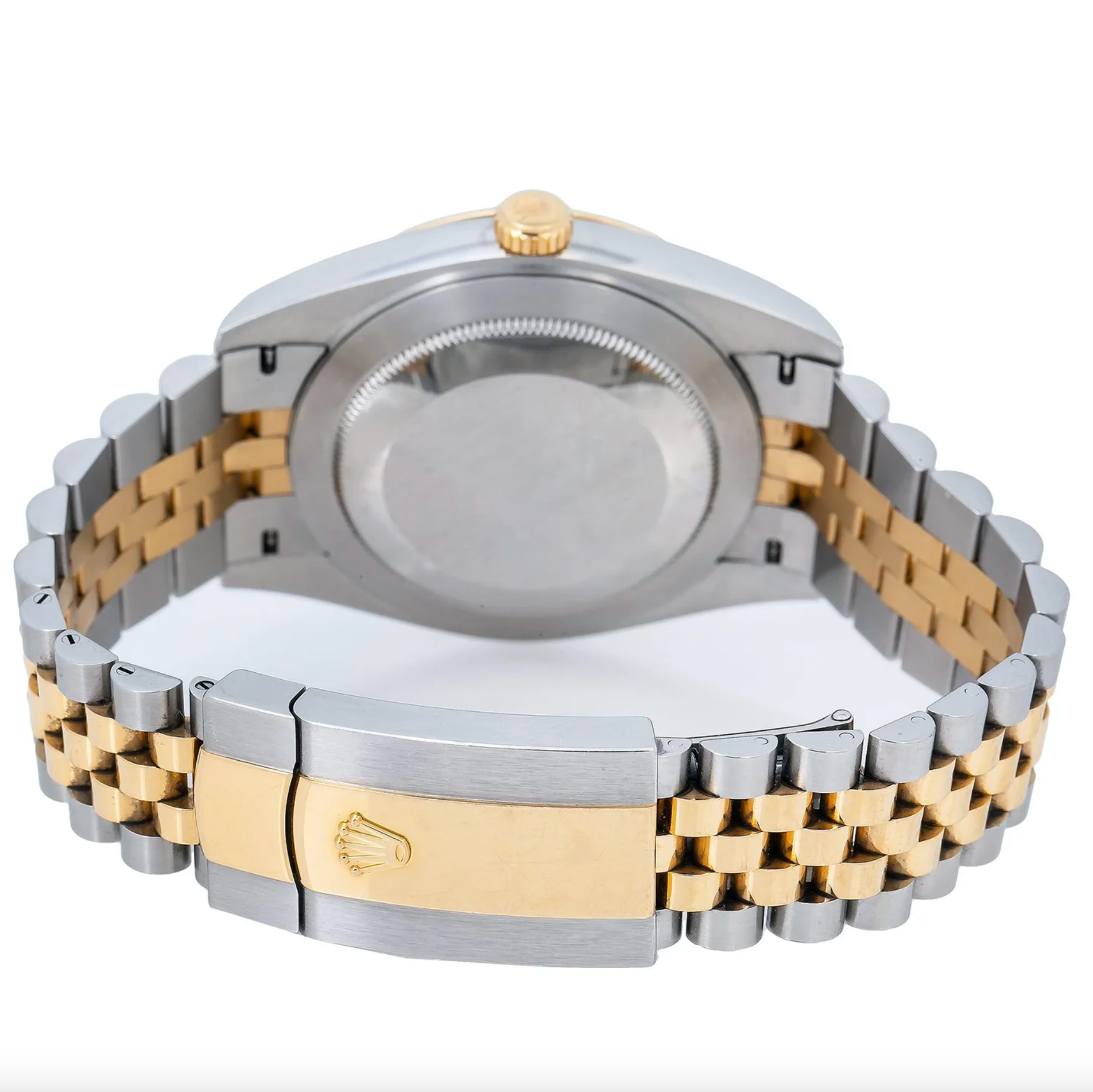 Rolex Datejust 41 – Two-Tone Yellow Rolesor with Black Diamond Dial and Jubilee Bracelet Ref. 126333