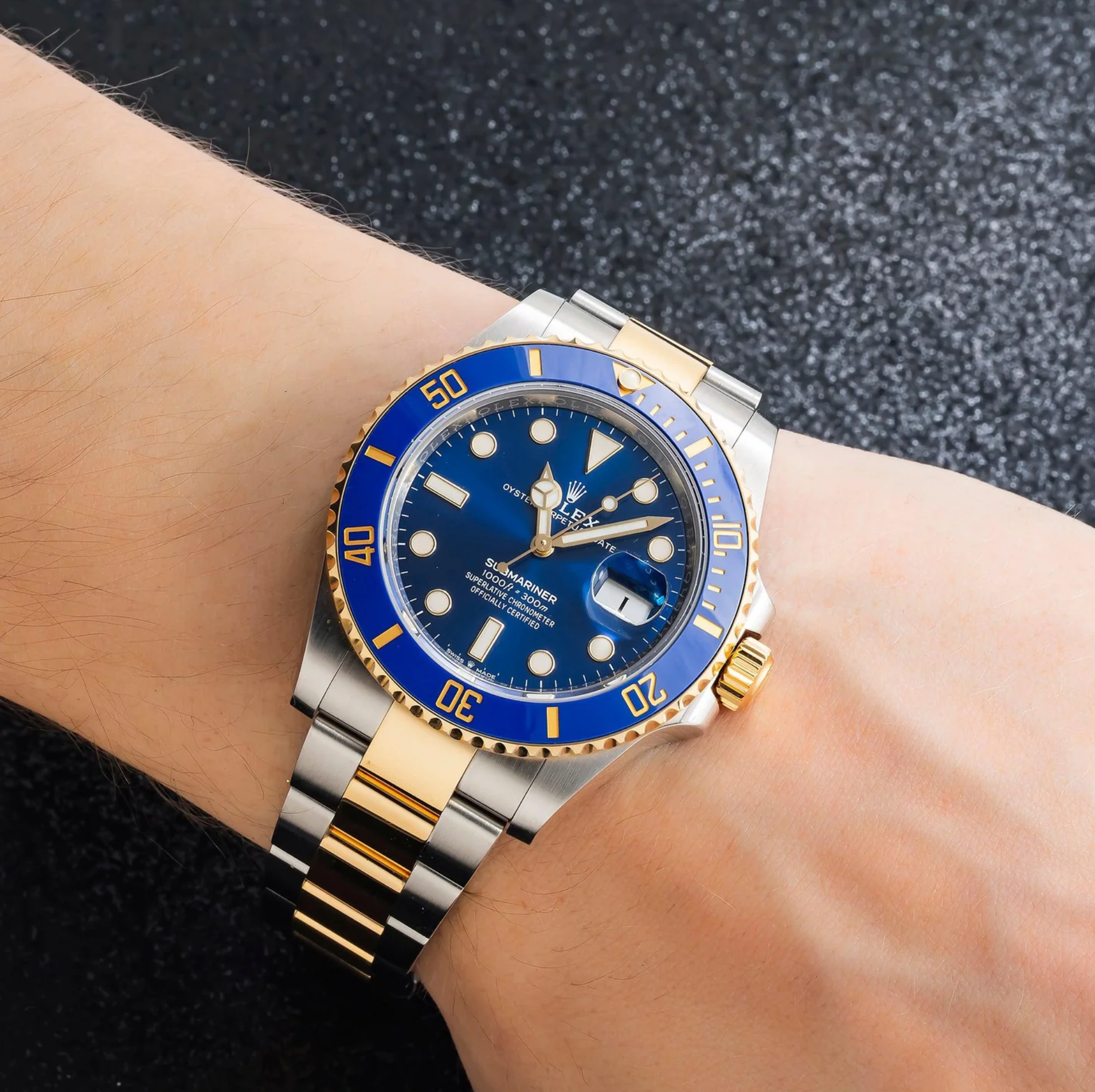 Rolex Submariner Date – Two-Tone Steel and Yellow Gold with Blue Dial and Blue Ceramic Bezel Ref. 126613LB “Bluesy”