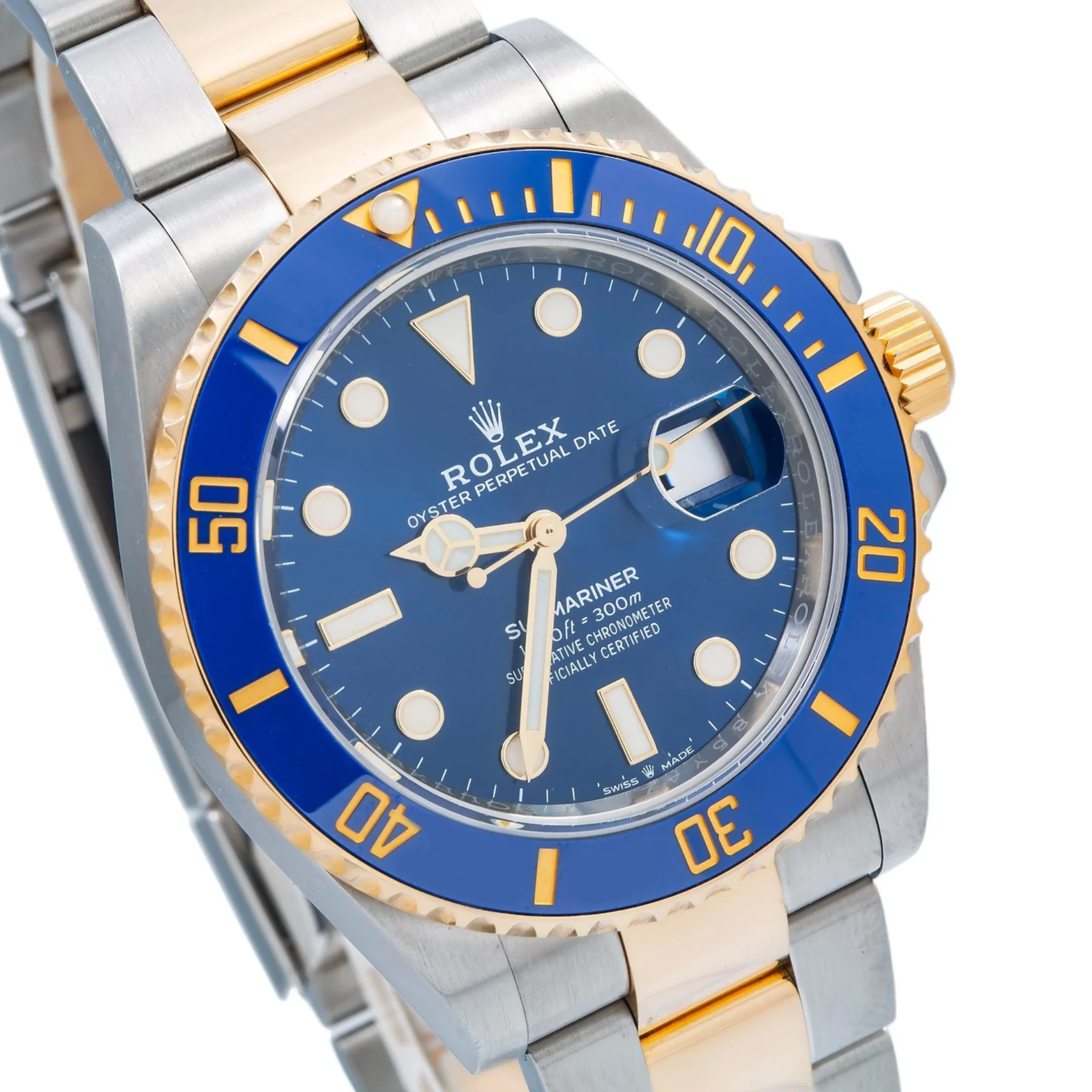 Rolex Submariner Date – Two-Tone Steel and Yellow Gold with Blue Dial and Blue Ceramic Bezel Ref. 126613LB “Bluesy”