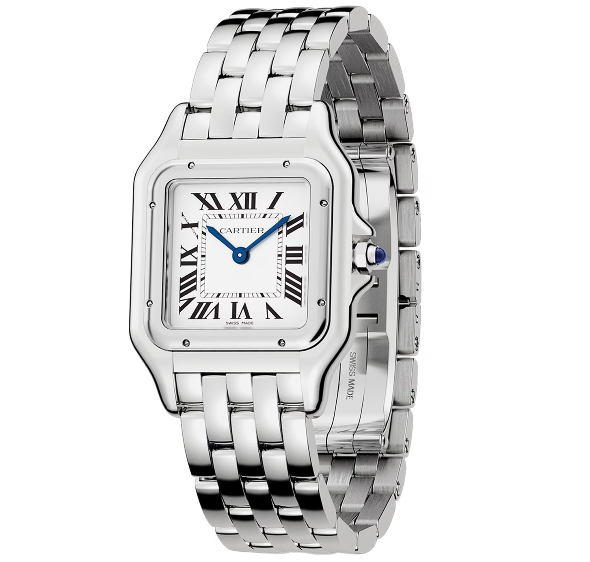 Panthère de Cartier – Medium Model in Steel with Quartz Movement Ref. WSPN0007