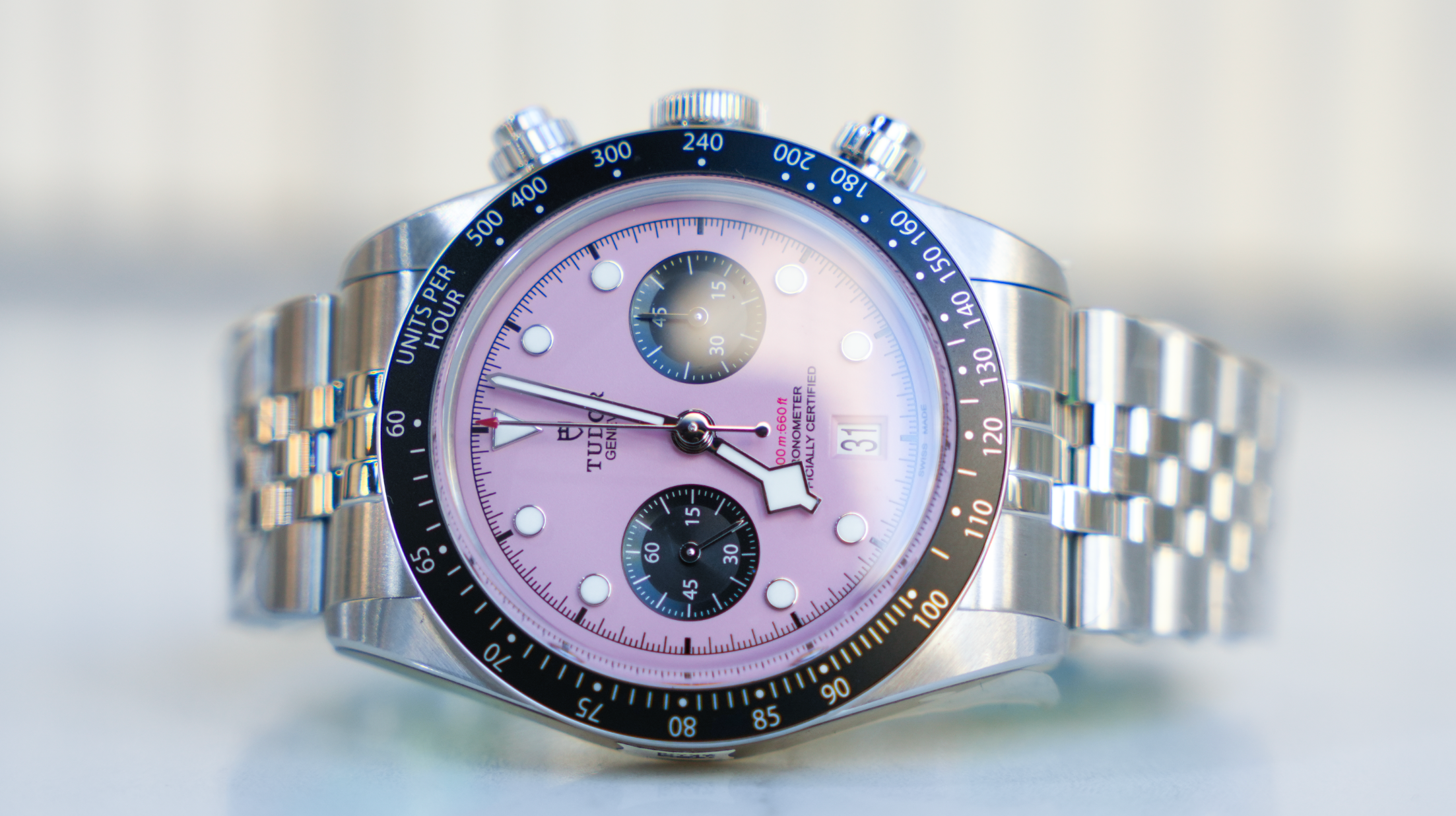 Tudor Black Bay Chrono Pink Dial 41mm – Ref. 79360N-0019