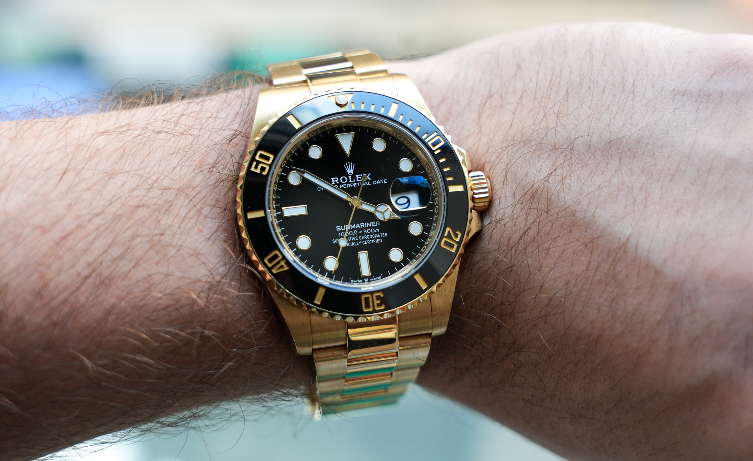 Rolex Submariner Date 41mm 18K Yellow Gold – Black Dial & Bezel – Ref. 126618LN ( 2021 to 2024)
